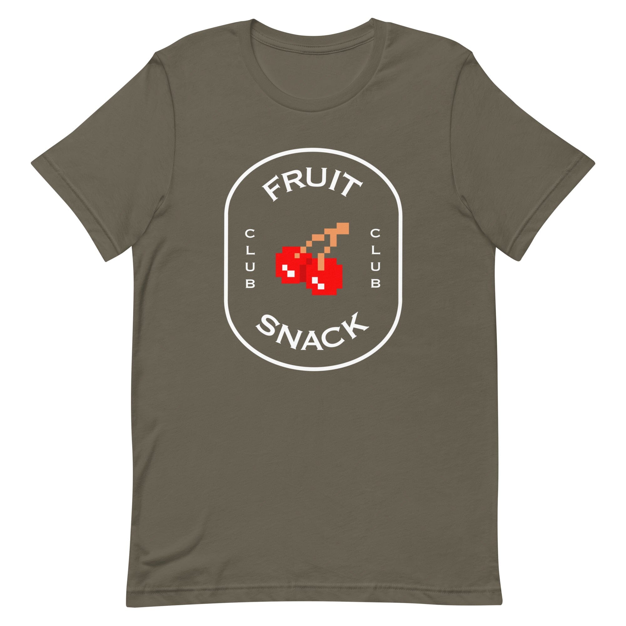 Fruit Snack Club | Unisex t-shirt | Retro Gaming Threads & Thistles Inventory Army S