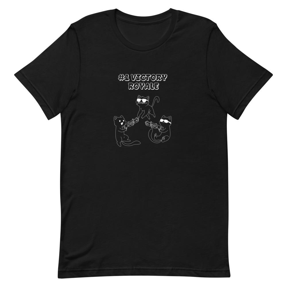 Victory Royale | Short-Sleeve Unisex T-Shirt | Fortnite Threads and Thistles Inventory Black XS