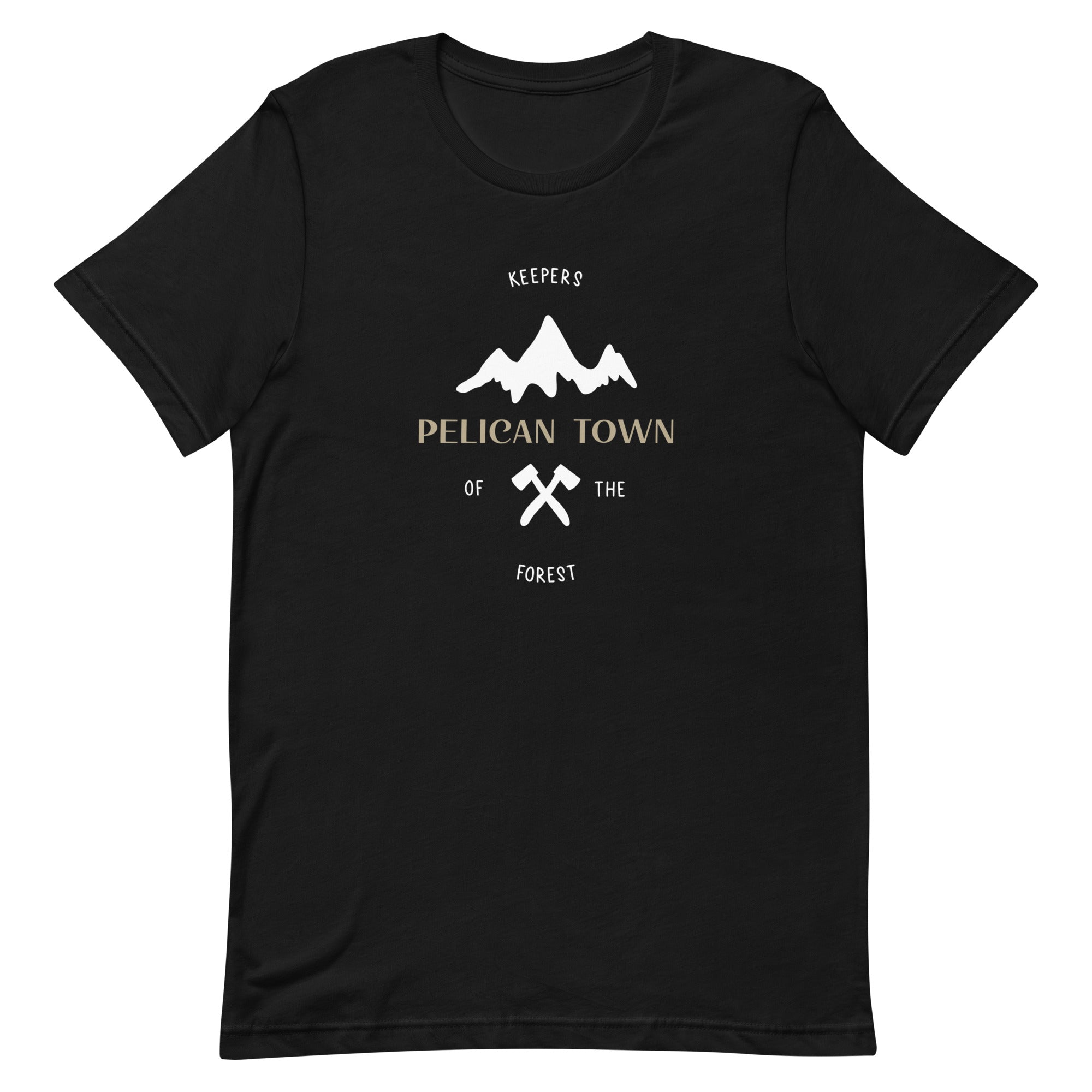 Pelican Town | Unisex t-shirt | Stardew Valley Threads and Thistles Inventory Black XS