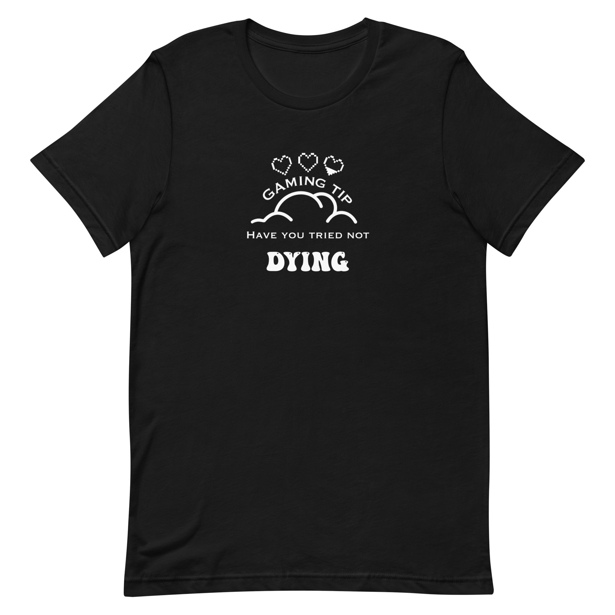 Gaming Tip | Unisex t-shirt Threads and Thistles Inventory Black XS