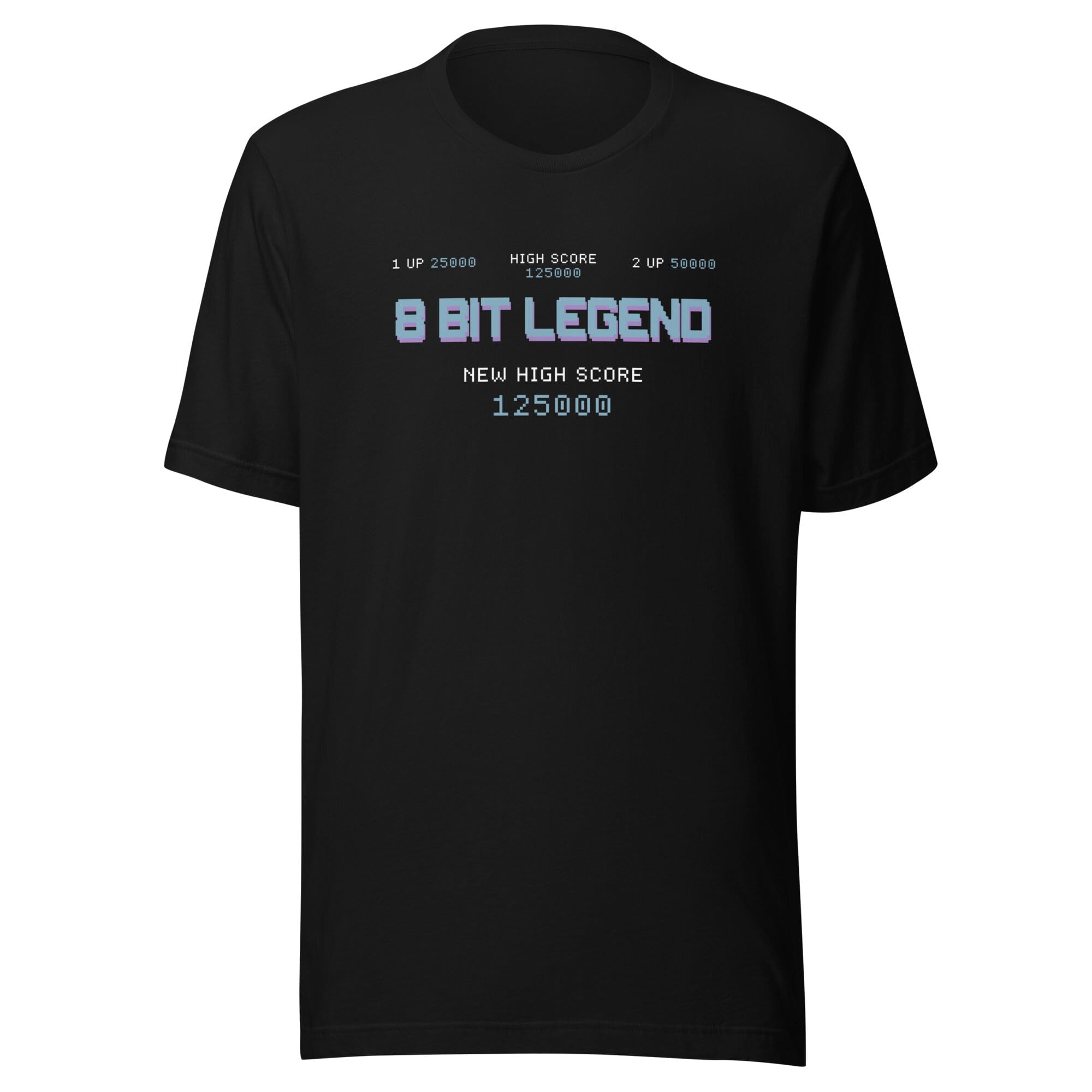 8-Bit Legend | Unisex t-shirt | Retro Gamer Threads & Thistles Inventory Black XS
