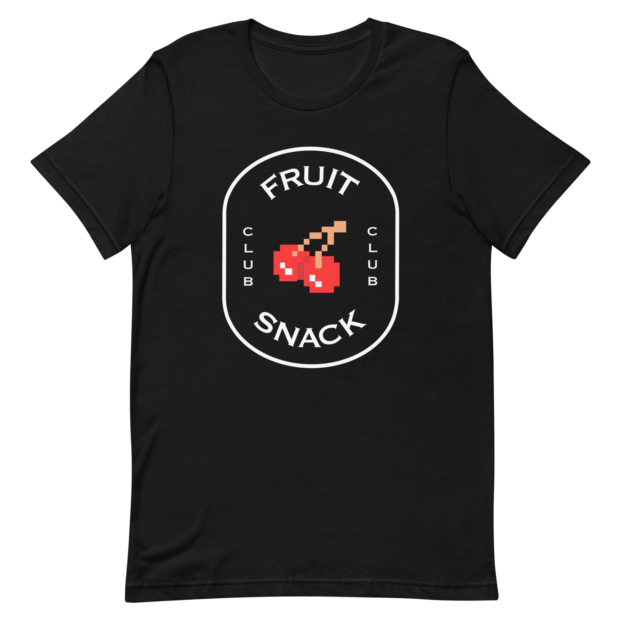 Fruit Snack Club | Unisex t-shirt | Retro Gaming Threads & Thistles Inventory Black XS