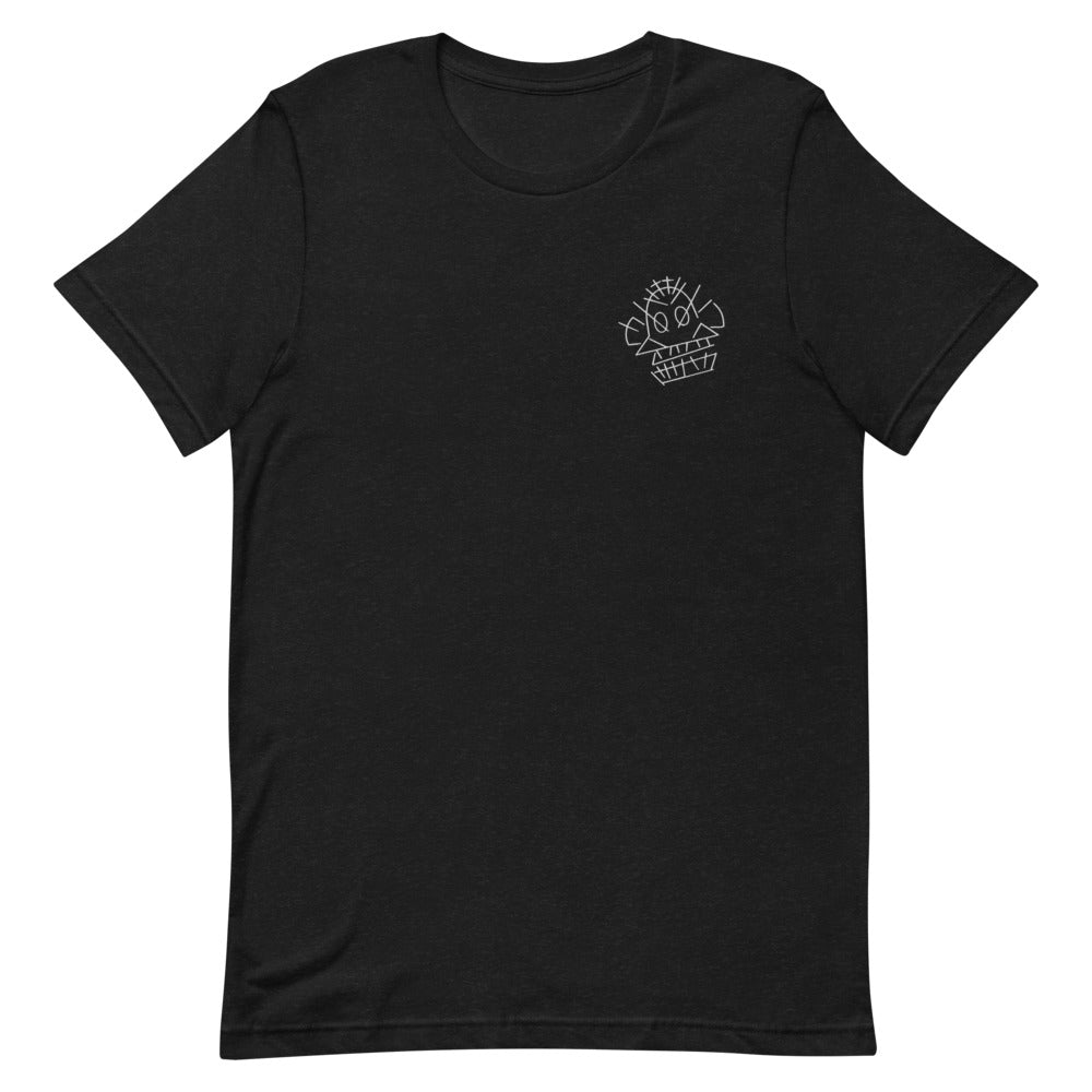 Jinx Monkey | Short-sleeve unisex t-shirt | League of Legends Threads and Thistles Inventory Black Heather XS