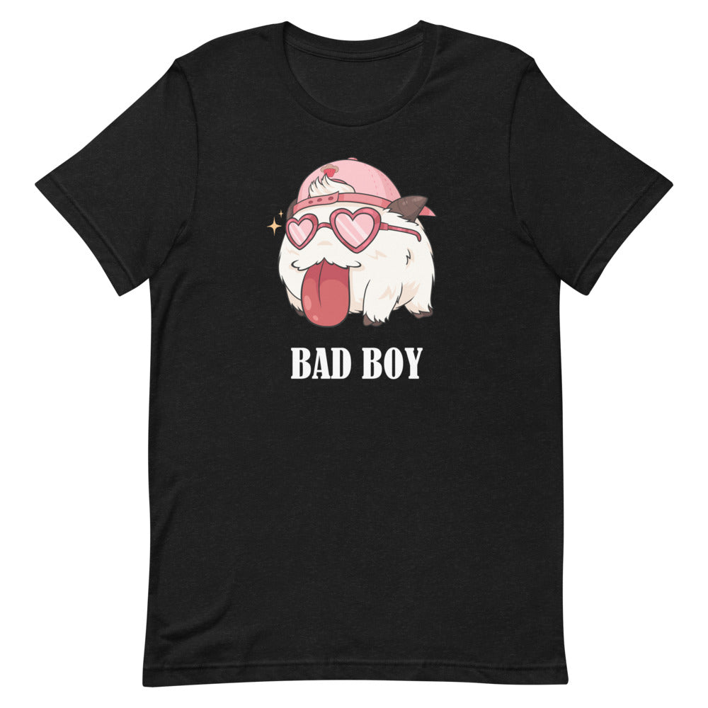 Bad Boy | Short-sleeve unisex t-shirt | League of Legends Threads and Thistles Inventory Black Heather XS 