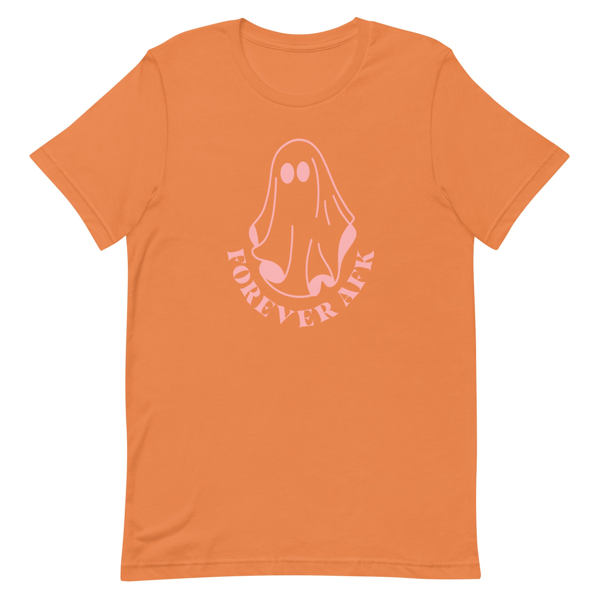 Forever AFK| Fall Unisex t-shirt Threads & Thistles Inventory Burnt Orange XS