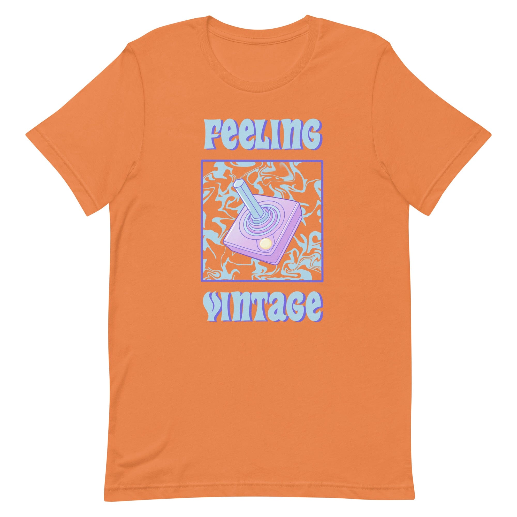 Feeling Vintage | Unisex t-shirt | Retro Gaming Threads & Thistles Inventory Burnt Orange XS