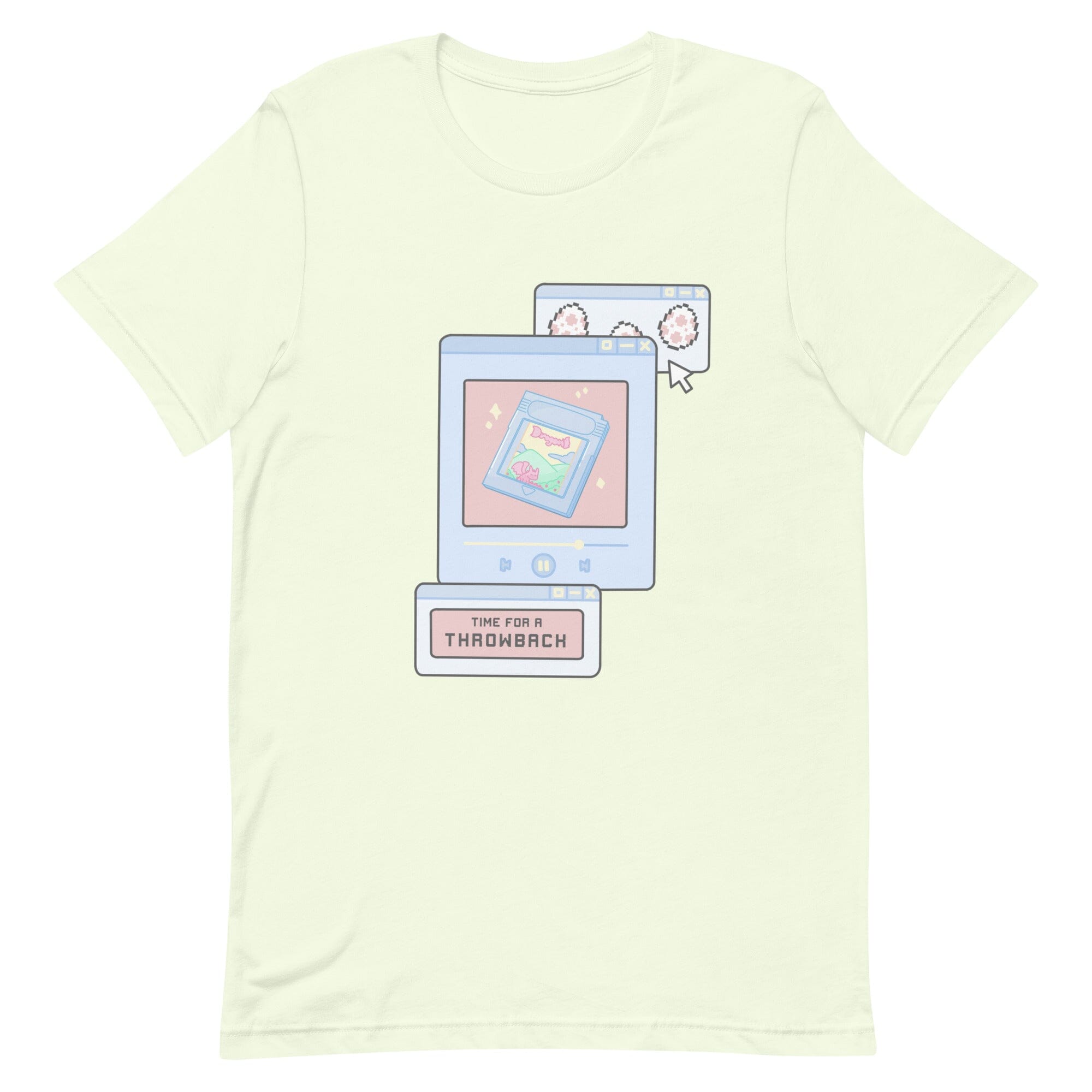 Time for a Throwback | Unisex t-shirt | Retro Gaming Threads & Thistles Inventory Citron XS