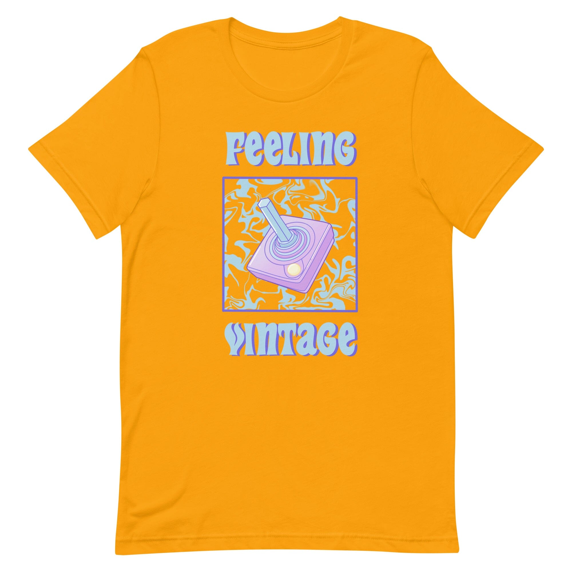 Feeling Vintage | Unisex t-shirt | Retro Gaming Threads & Thistles Inventory Gold S