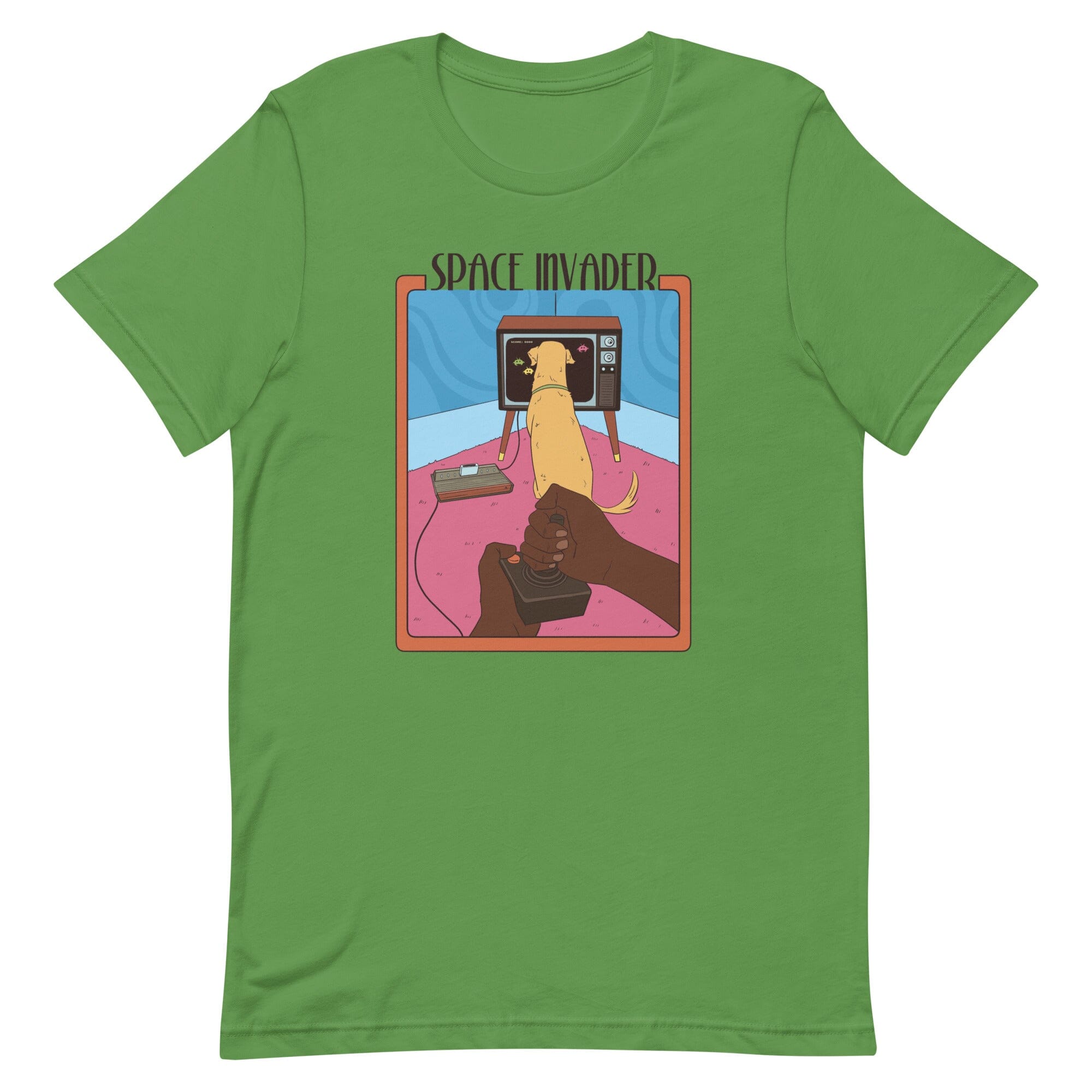 Space Invader | Unisex t-shirt | Retro Gaming Threads & Thistles Inventory Leaf S