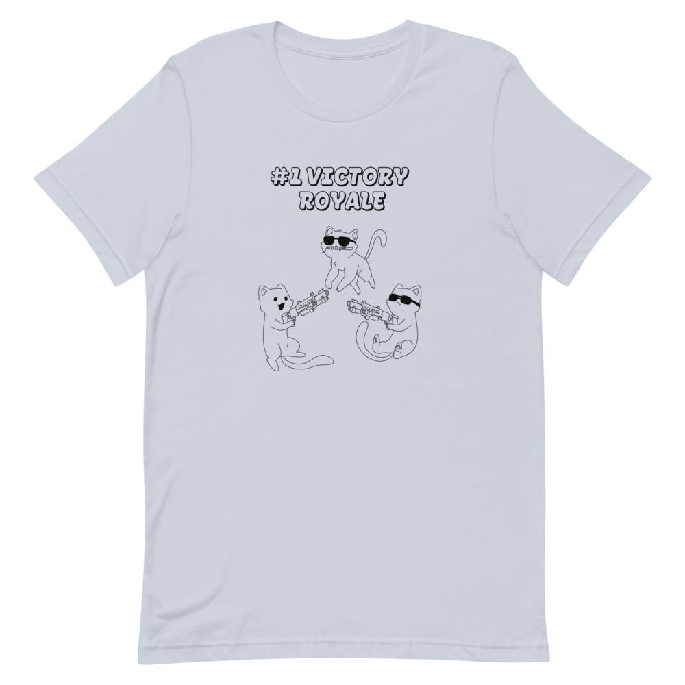 Victory Royale | Short-Sleeve Unisex T-Shirt | Fortnite Threads and Thistles Inventory Light Blue XS