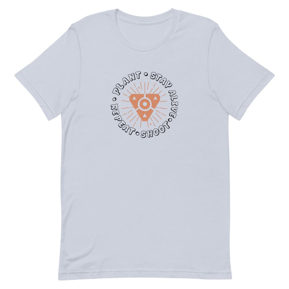 Plant the Spike | Short-Sleeve Unisex T-Shirt | Valorant Threads and Thistles Inventory Light Blue XS