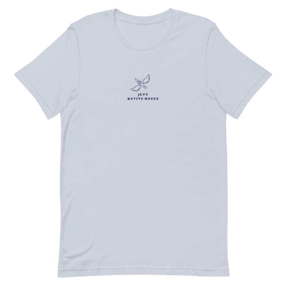 Revive Me | Short-Sleeve Unisex T-Shirt | Valorant Threads and Thistles Inventory Light Blue XS