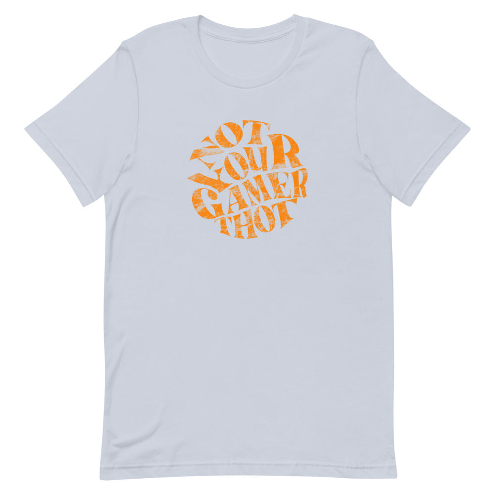 Not Your Gamer Thot | Short-sleeve unisex t-shirt | Feminist Gamer Threads and Thistles Inventory Light Blue XS
