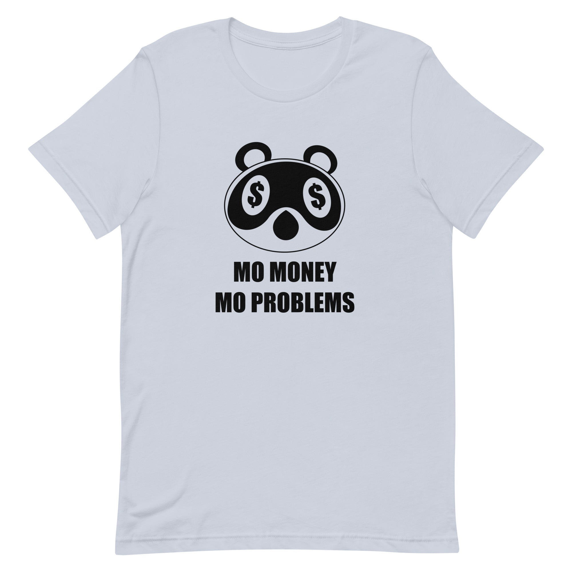Mo Money Mo Problems | Unisex t-shirt | Animal Crossing Threads and Thistles Inventory Light Blue XS