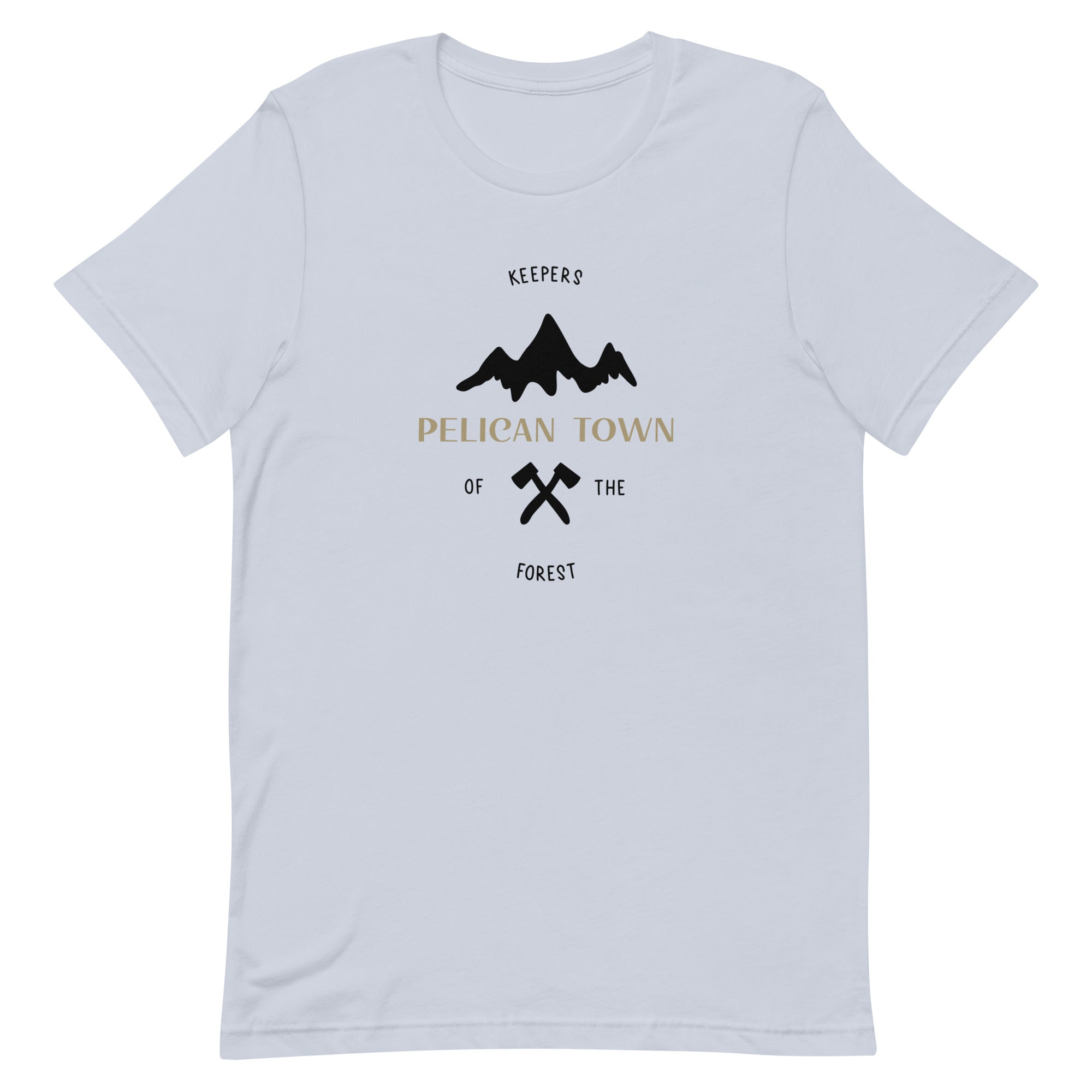 Pelican Town | Unisex t-shirt | Stardew Valley Threads and Thistles Inventory Light Blue XS