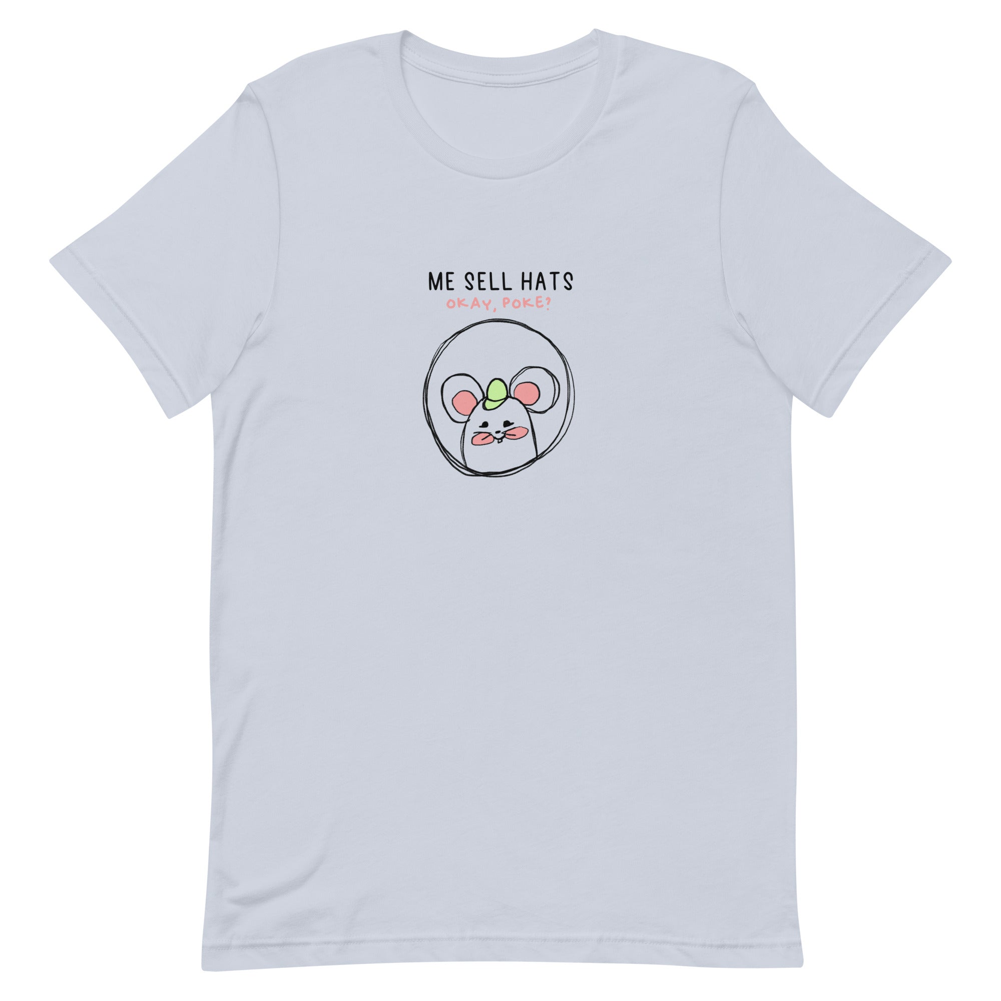 Me Sell Hats | Unisex t-shirt | Stardew Valley Threads and Thistles Inventory Light Blue XS