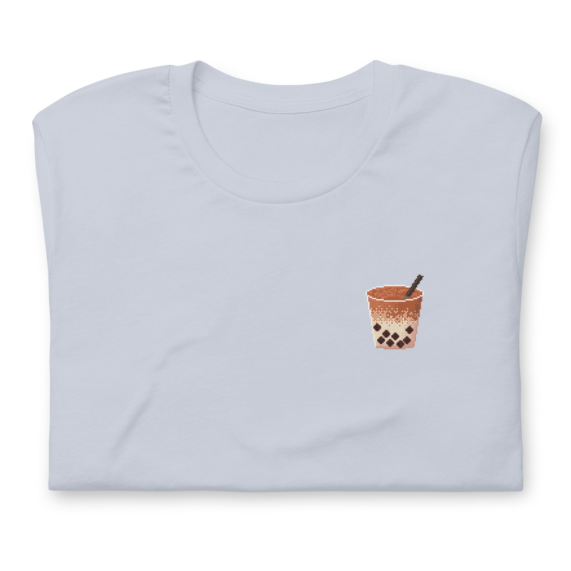 Pixel Boba | Unisex t-shirt | Cozy Gamer Threads and Thistles Inventory Light Blue XS