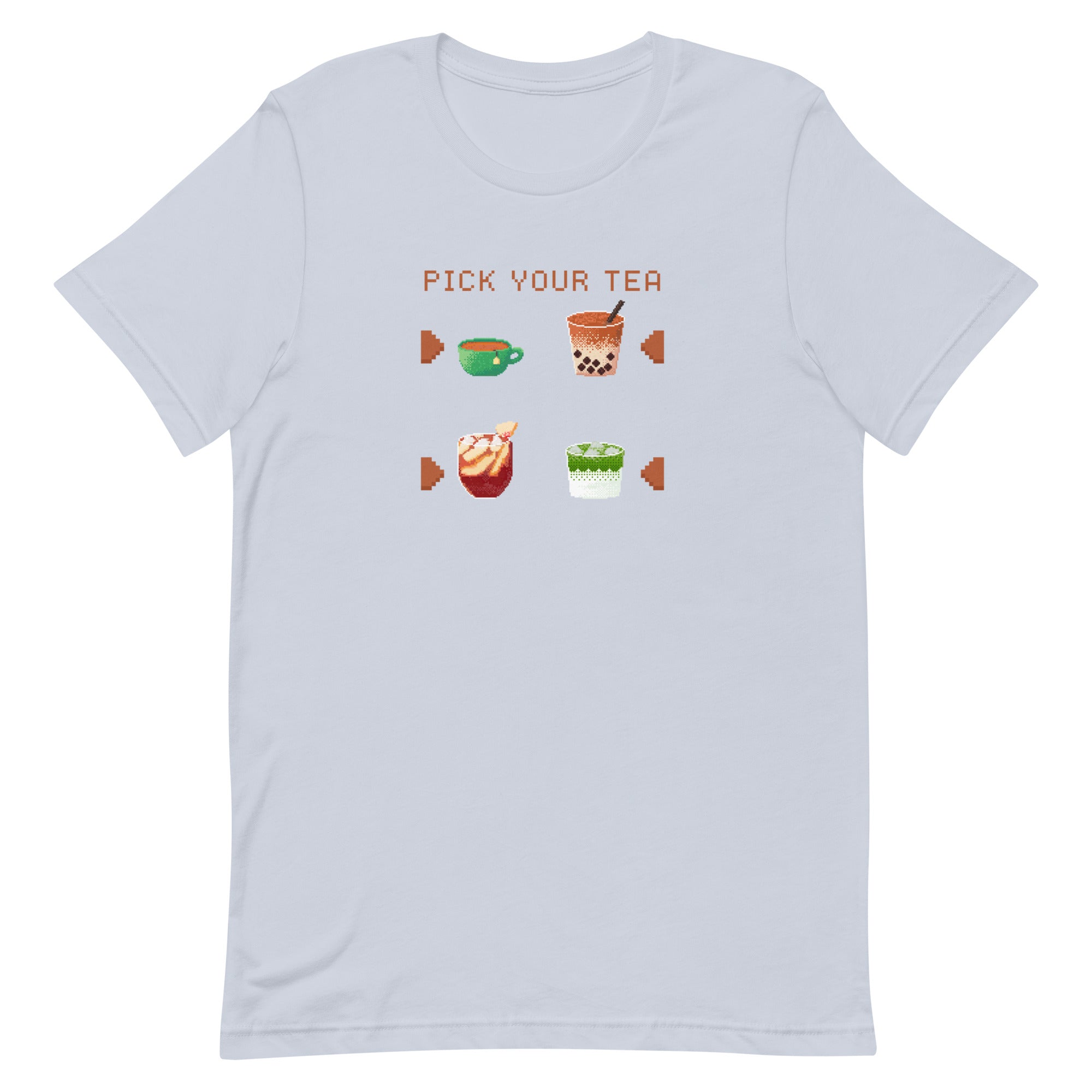 Pick Your Tea | Unisex t-shirt | Cozy Gamer Threads & Thistles Inventory Light Blue XS