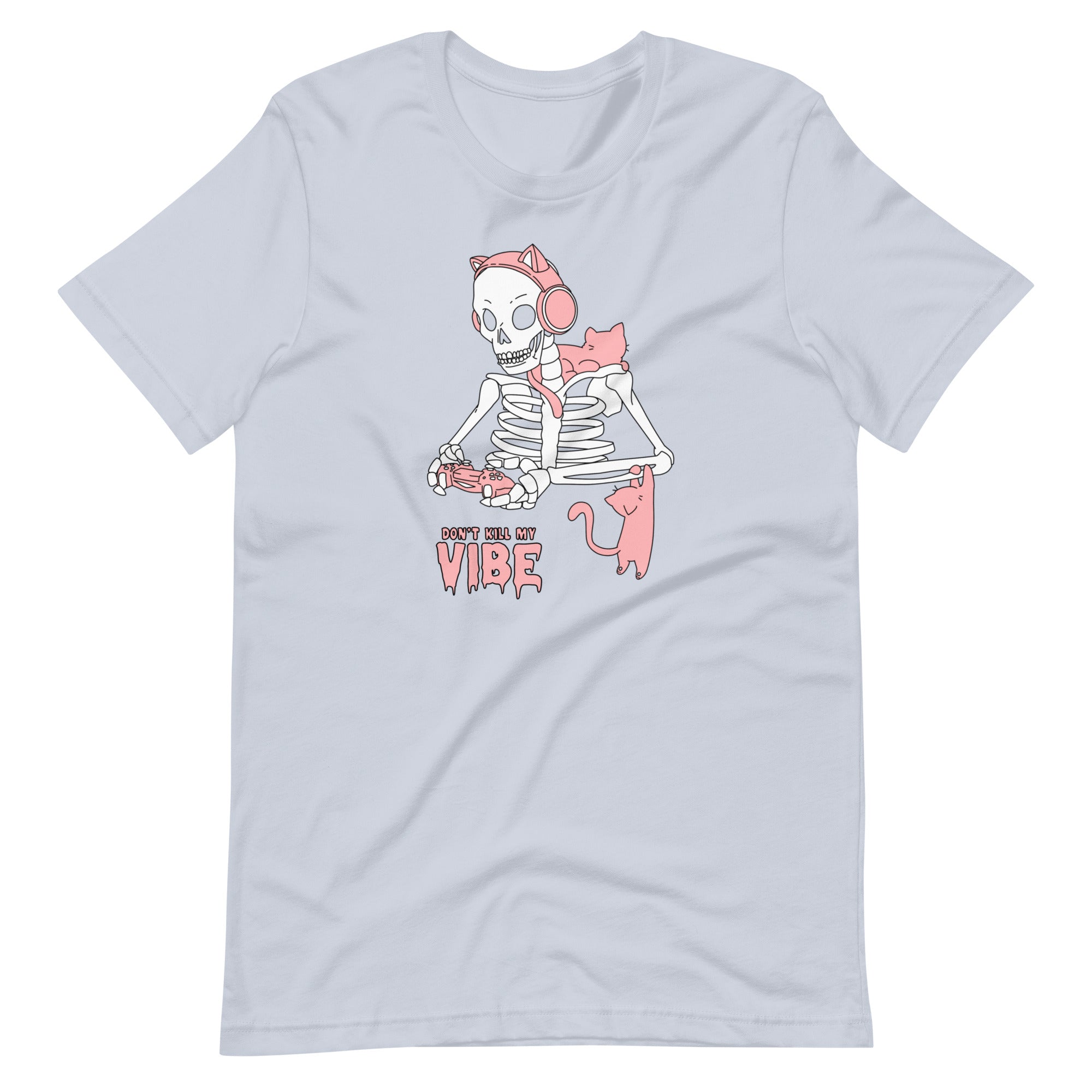 Don't Kill my Vibe | Fall Unisex t-shirt Threads & Thistles Inventory Light Blue XS