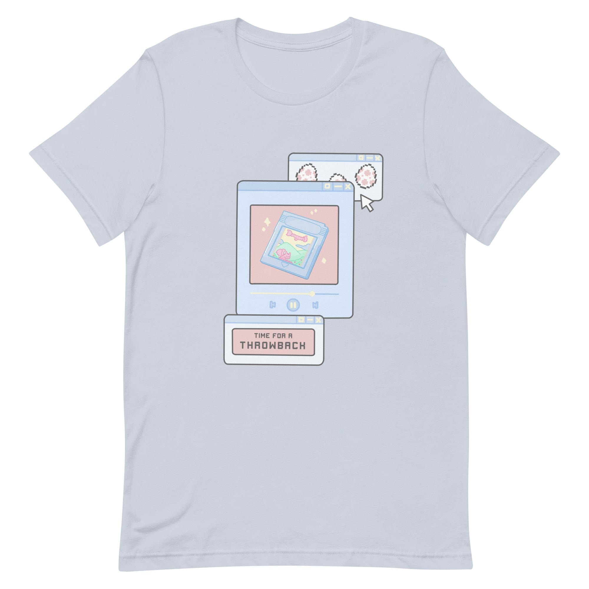 Time for a Throwback | Unisex t-shirt | Retro Gaming Threads & Thistles Inventory Light Blue XS