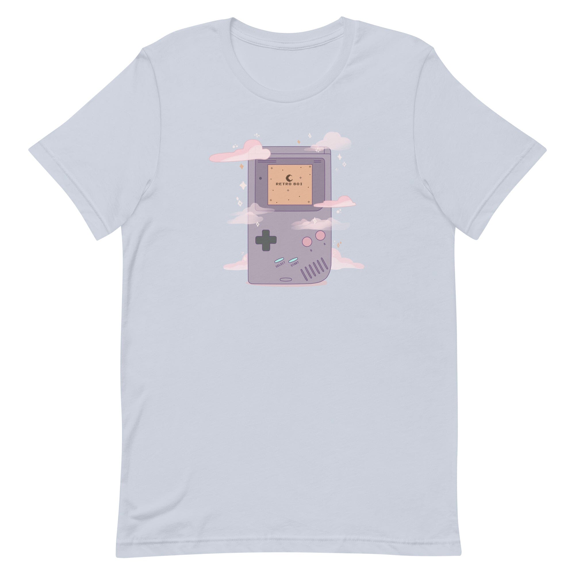 Retro Boi | Unisex t-shirt | Retro Gaming Threads & Thistles Inventory Light Blue XS