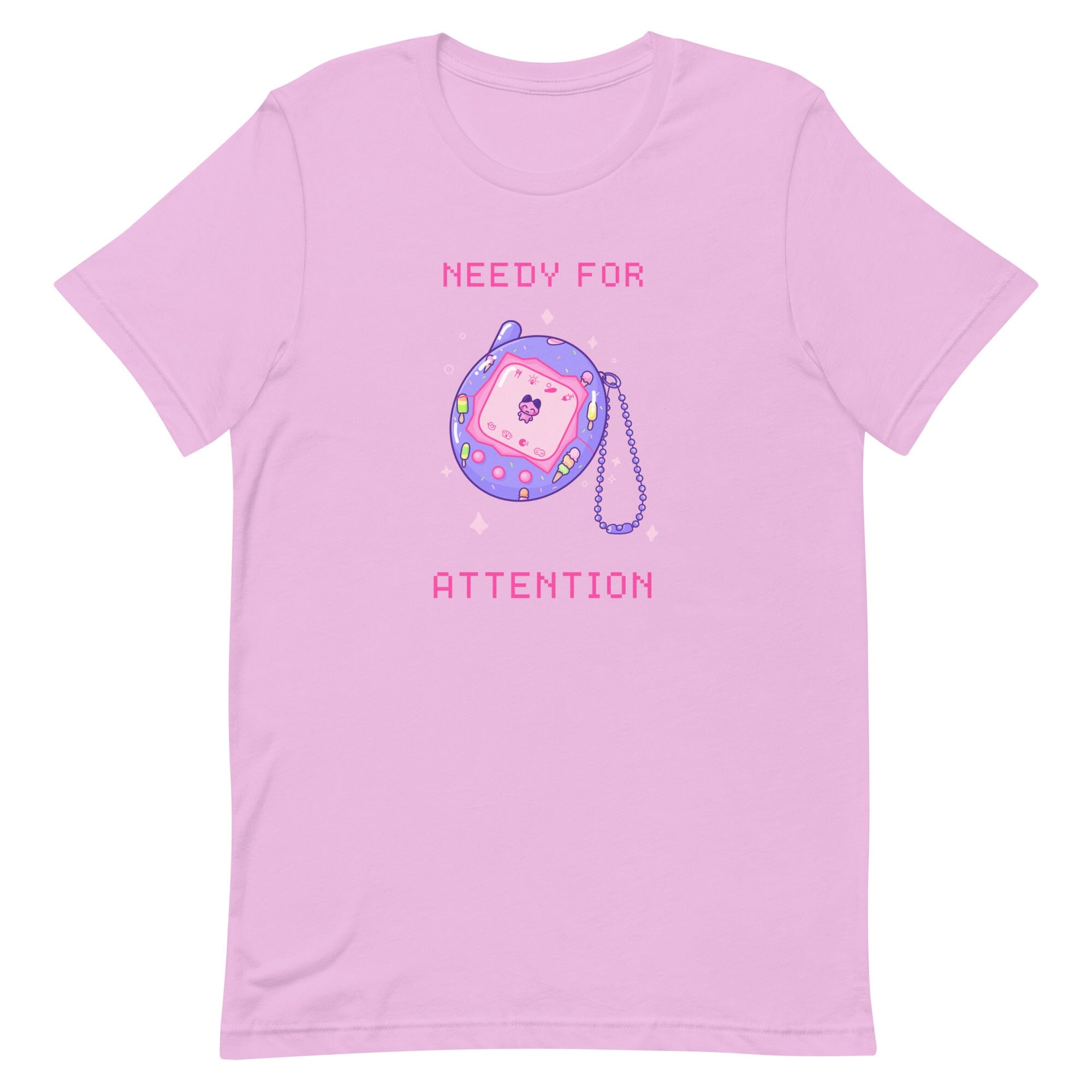 Needy for Atention | Unisex t-shirt | Retro Gaming Threads & Thistles Inventory Lilac S