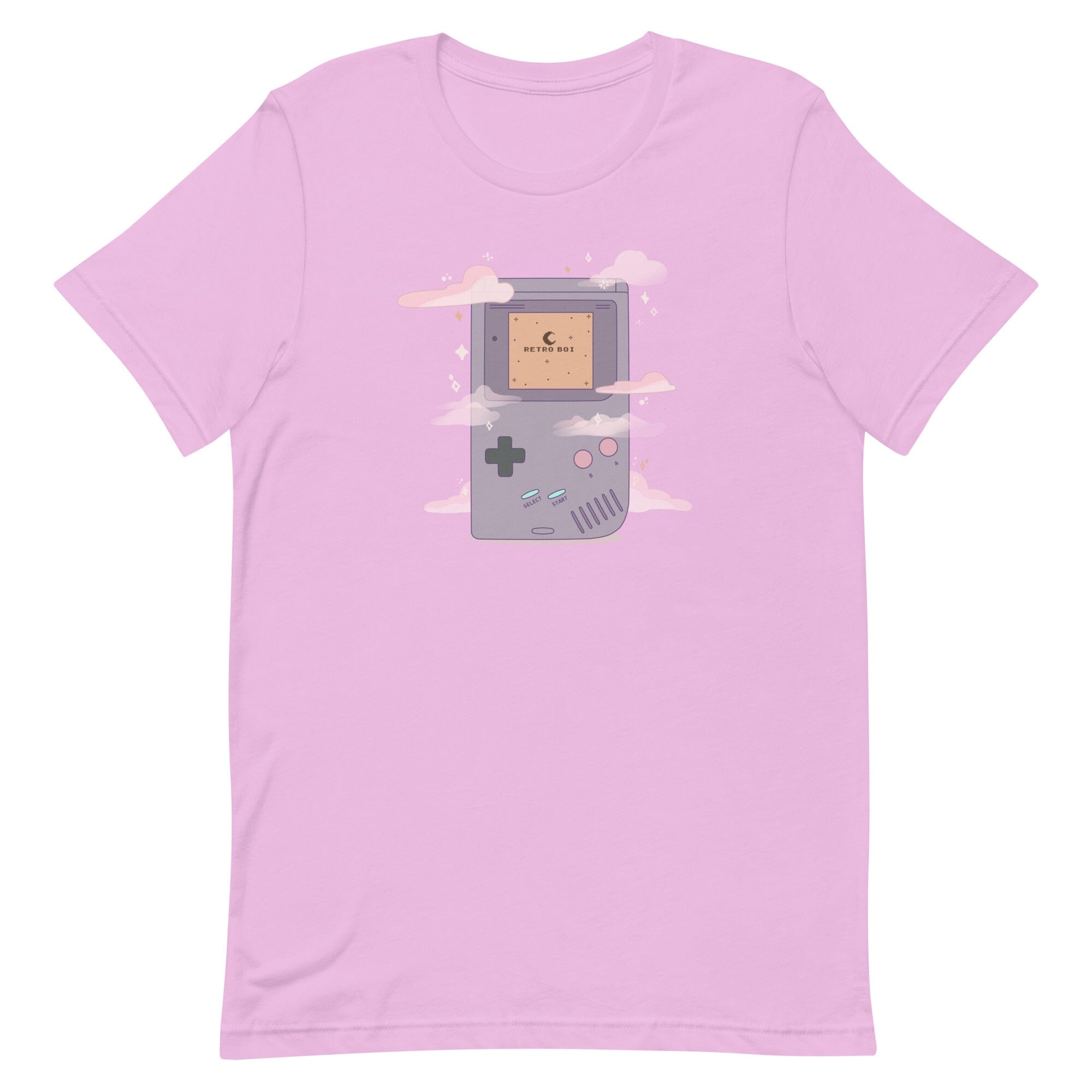 Retro Boi | Unisex t-shirt | Retro Gaming Threads & Thistles Inventory Lilac S