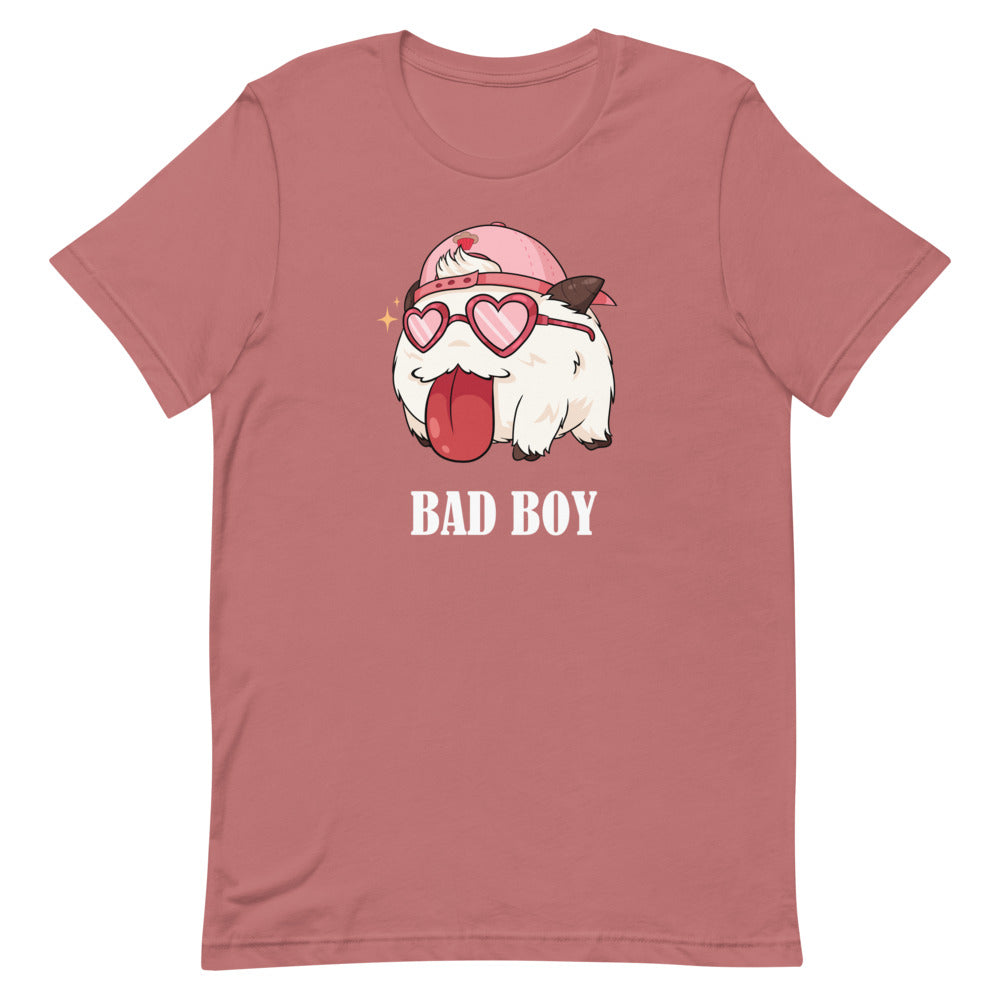 Bad Boy | Short-sleeve unisex t-shirt | League of Legends Threads and Thistles Inventory Mauve S