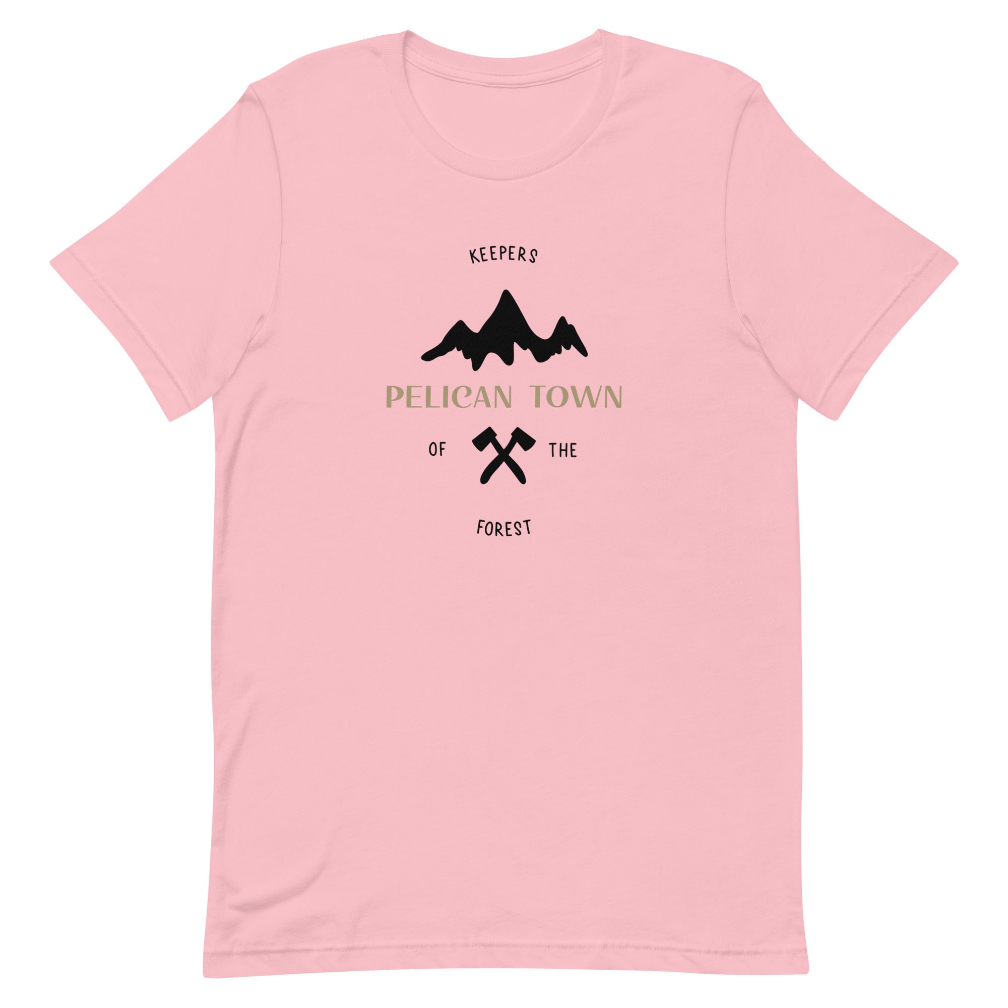 Pelican Town | Unisex t-shirt | Stardew Valley Threads and Thistles Inventory Pink S