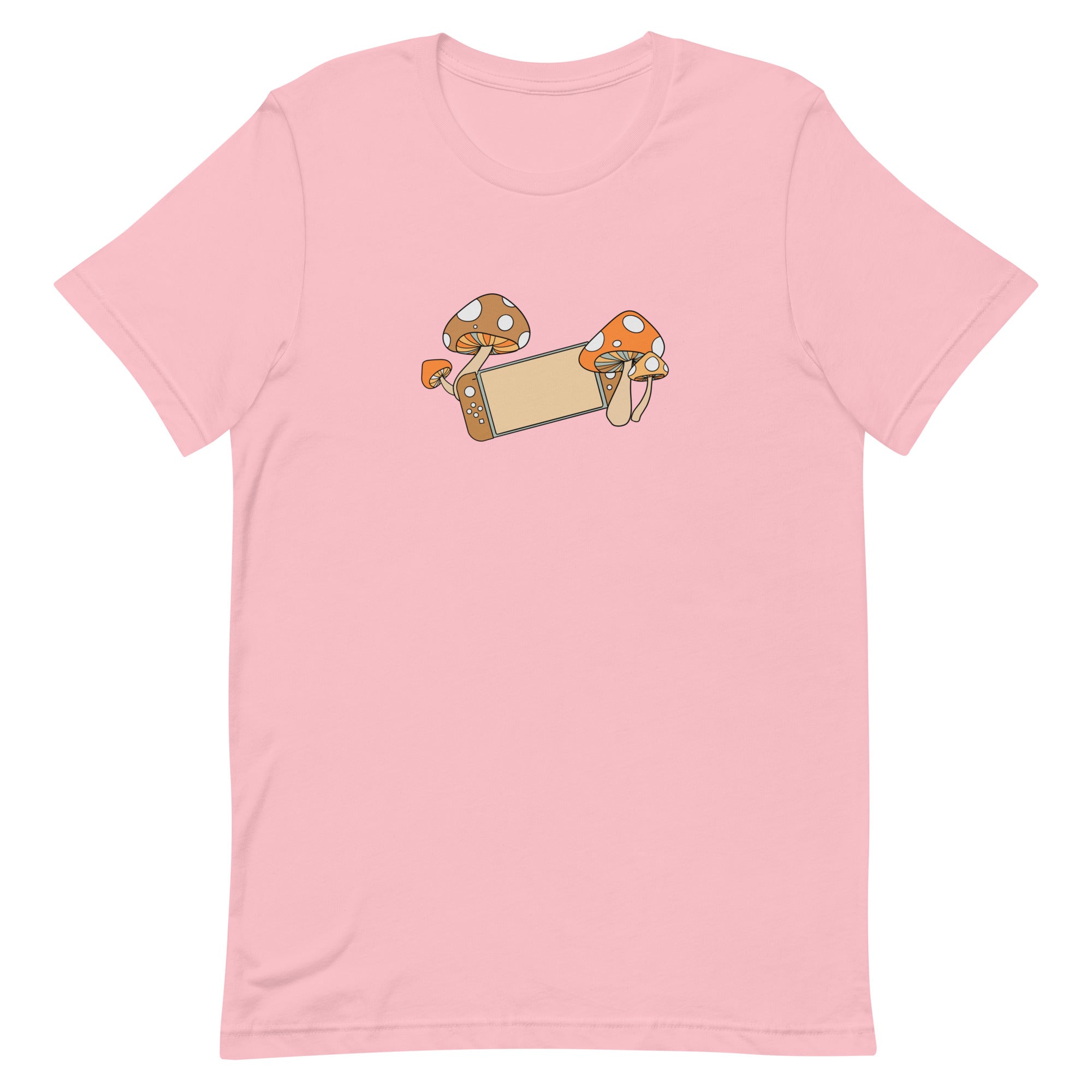 Fall Switch | Unisex t-shirt | Fall Cozy Gamer Threads & Thistles Inventory Pink S