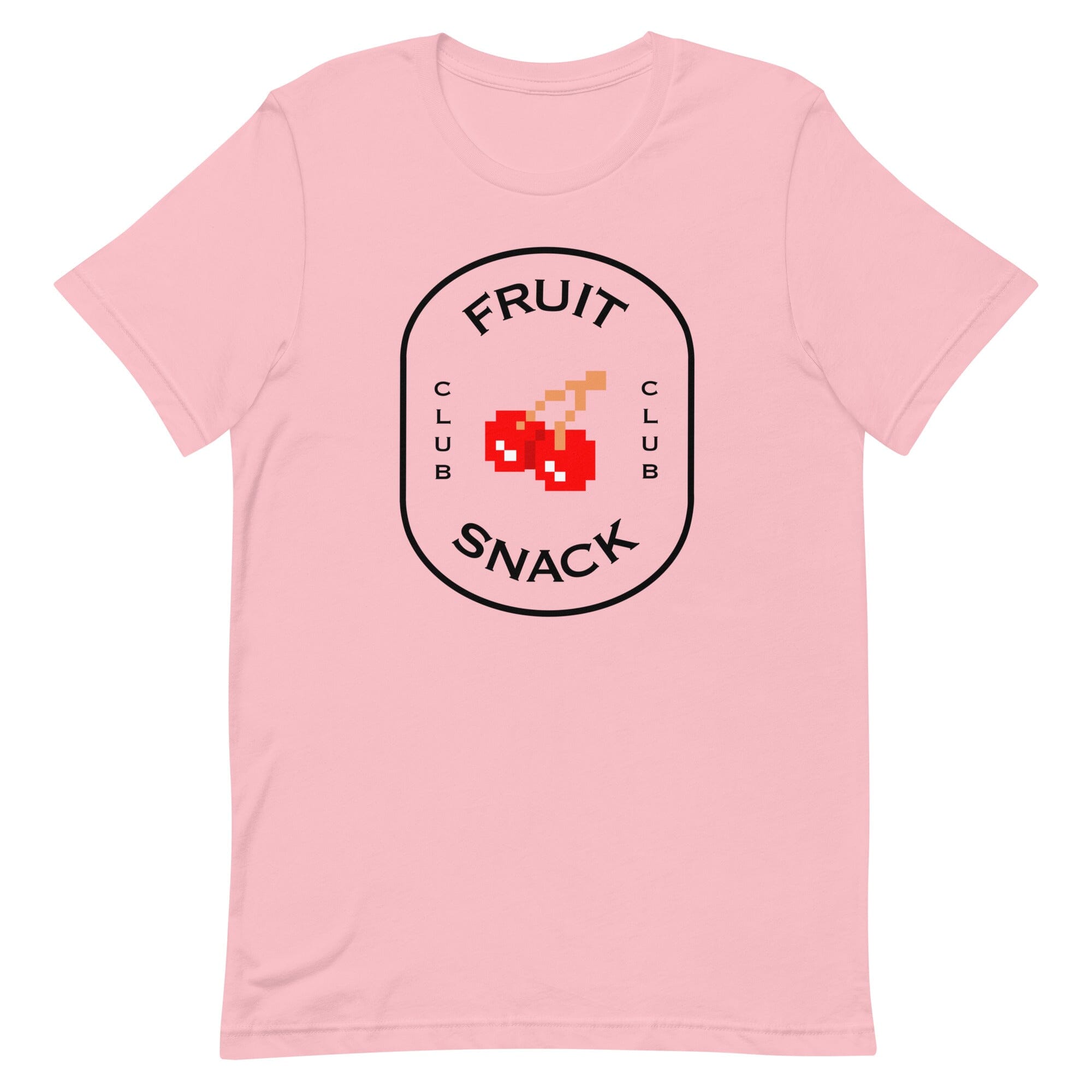 Fruit Snack Club | Unisex t-shirt | Retro Gaming Threads & Thistles Inventory Pink S