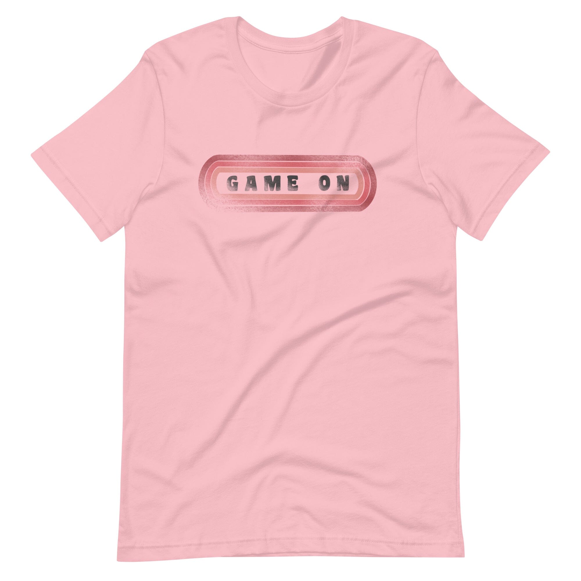 Game On | Unisex t-shirt Retro Gaming Threads & Thistles Inventory Pink S