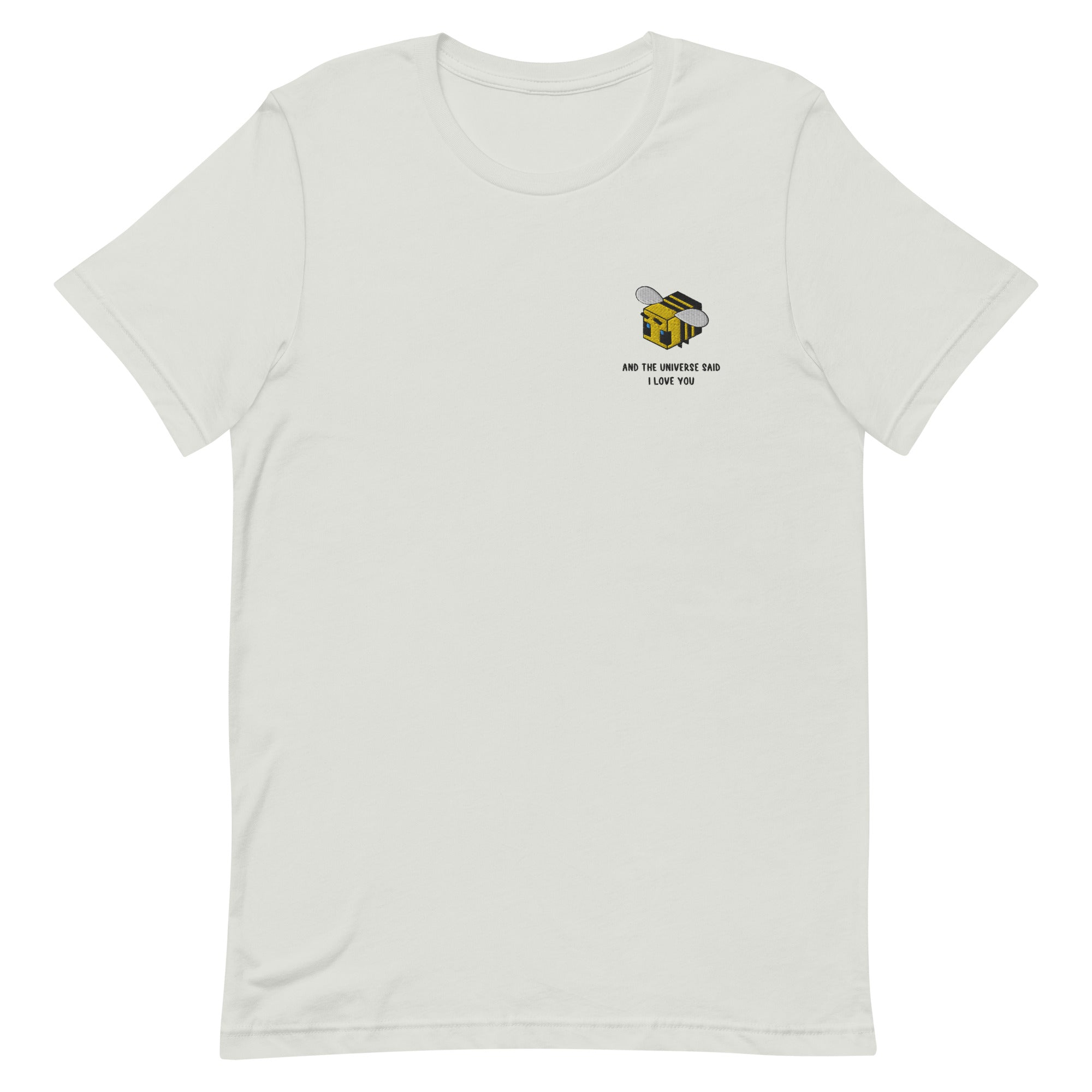 The Universe Said I Love You | Unisex t-shirt | Minecraft Threads and Thistles Inventory Silver S