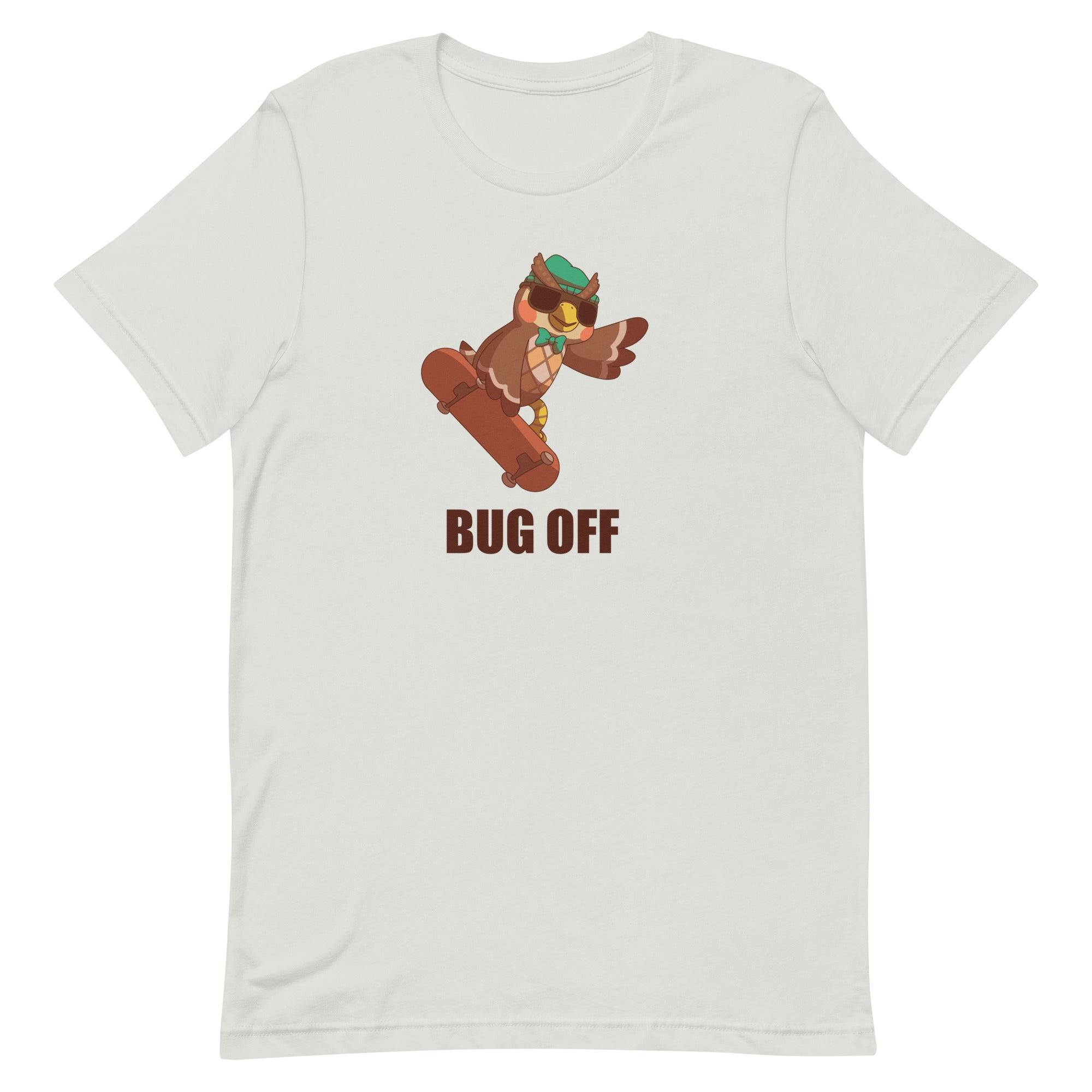 Bug Off | Unisex t-shirt | Animal Crossing Threads and Thistles Inventory Silver S