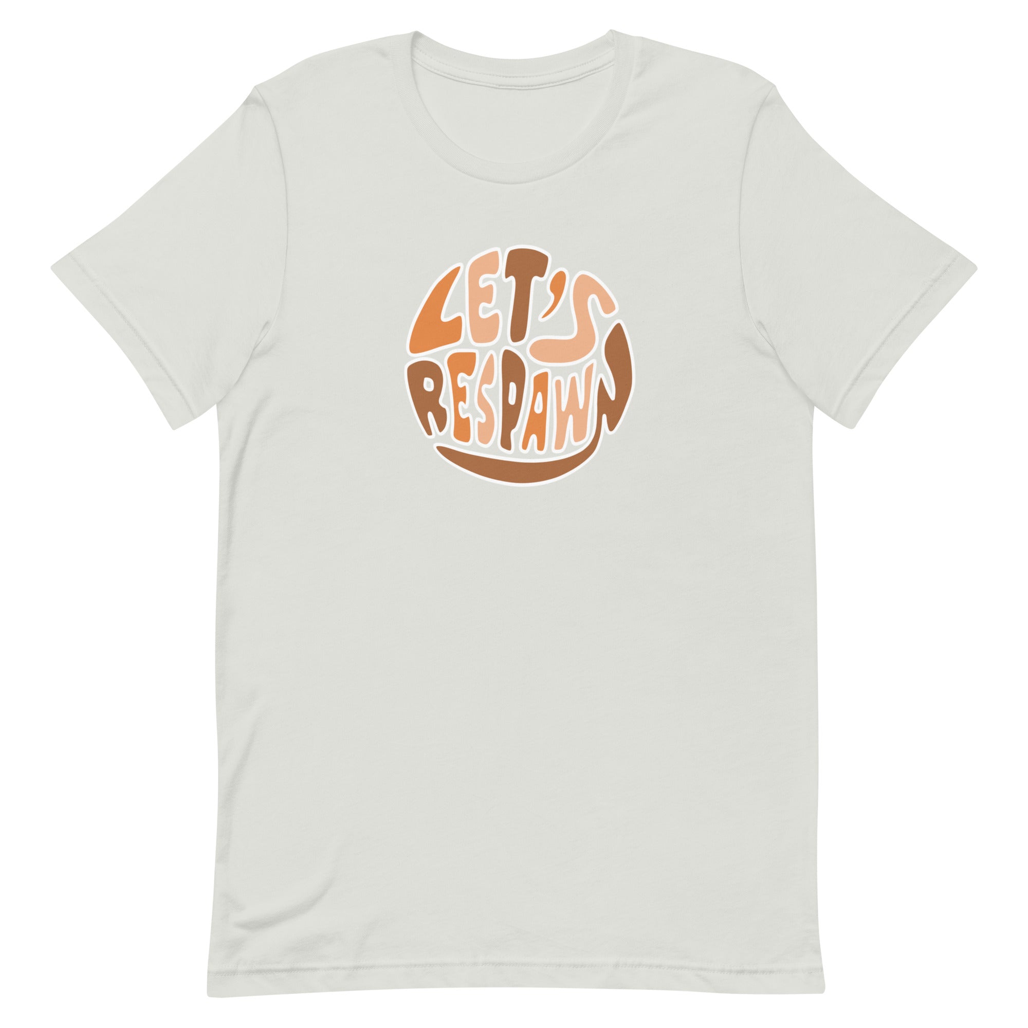 Let's Respawn | Unisex t-shirt Threads and Thistles Inventory Silver S