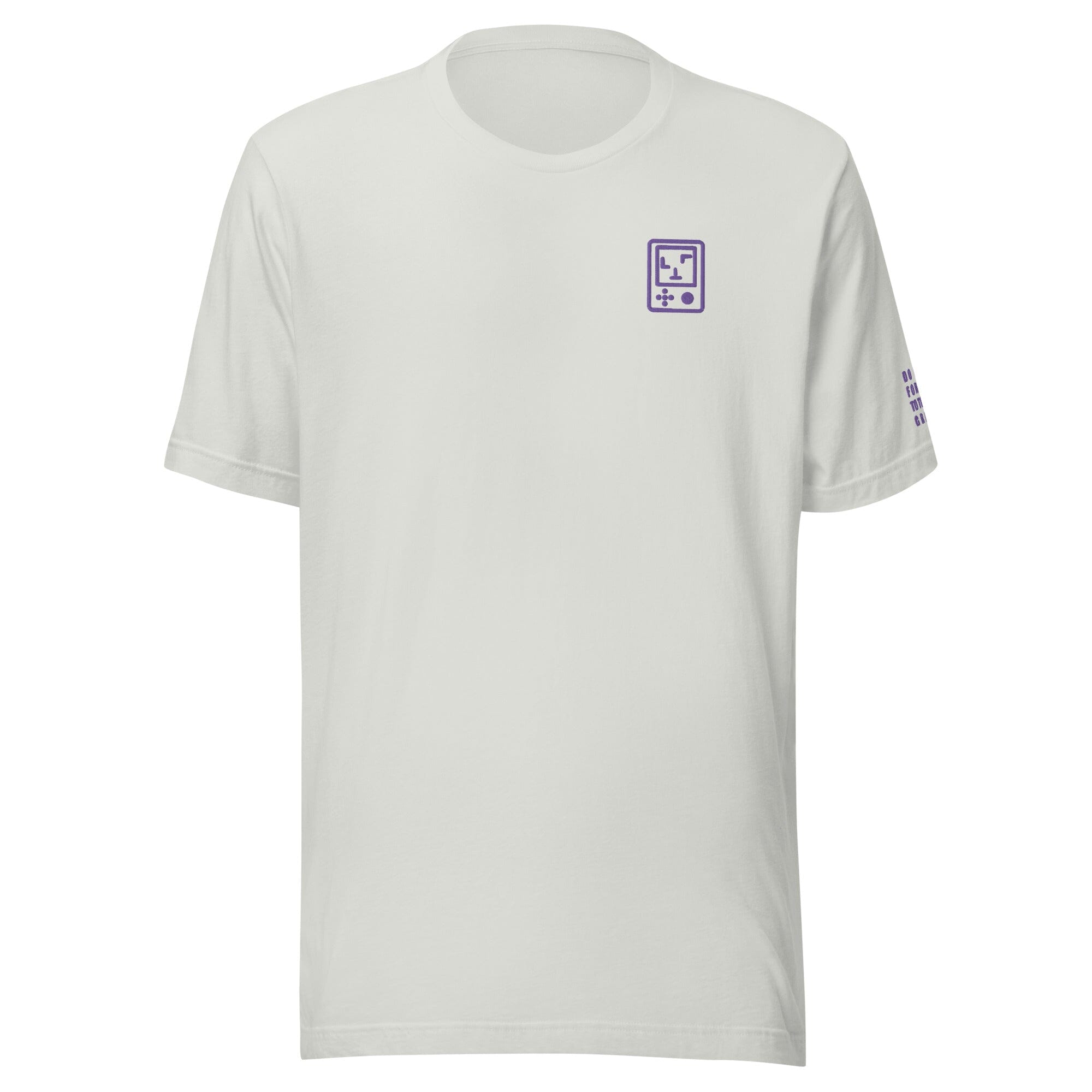 Touch Grass | Embroidered Unisex t-shirt | Gamer Affirmations Threads & Thistles Inventory Silver S