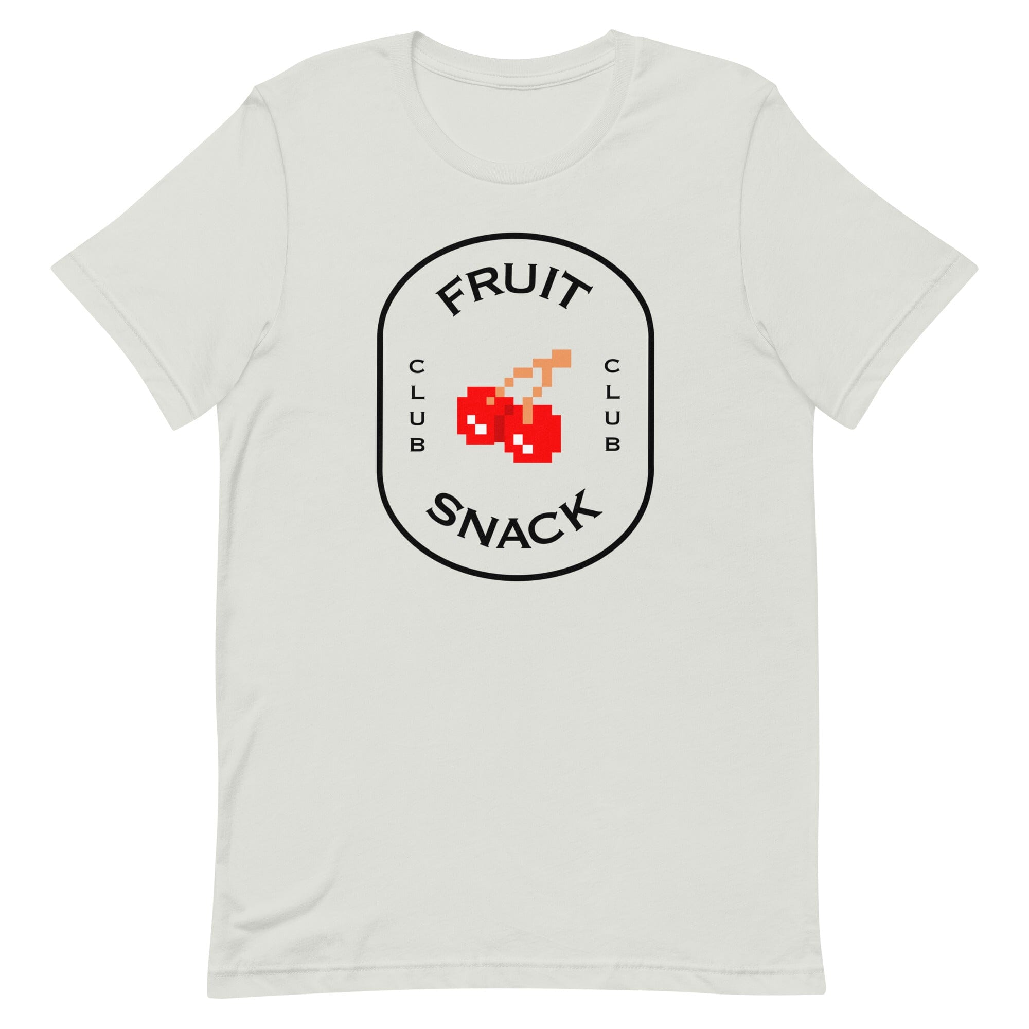 Fruit Snack Club | Unisex t-shirt | Retro Gaming Threads & Thistles Inventory Silver S