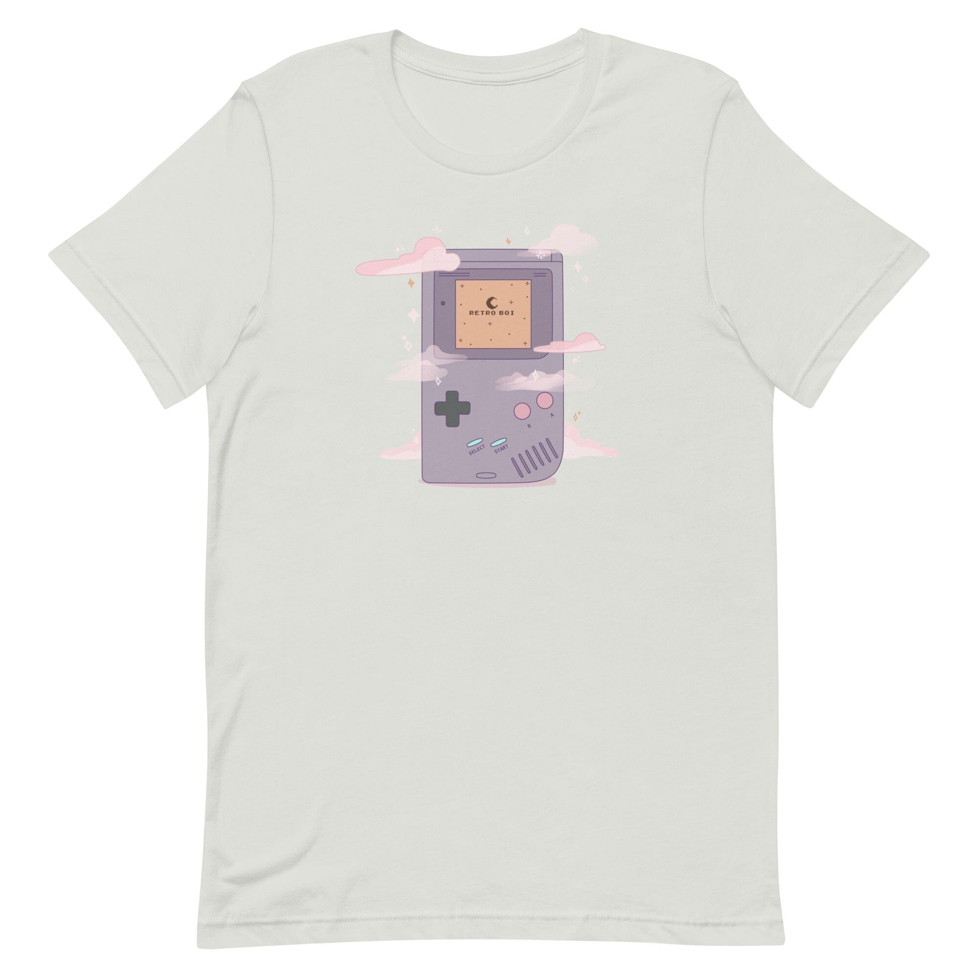 Retro Boi | Unisex t-shirt | Retro Gaming Threads & Thistles Inventory Silver S