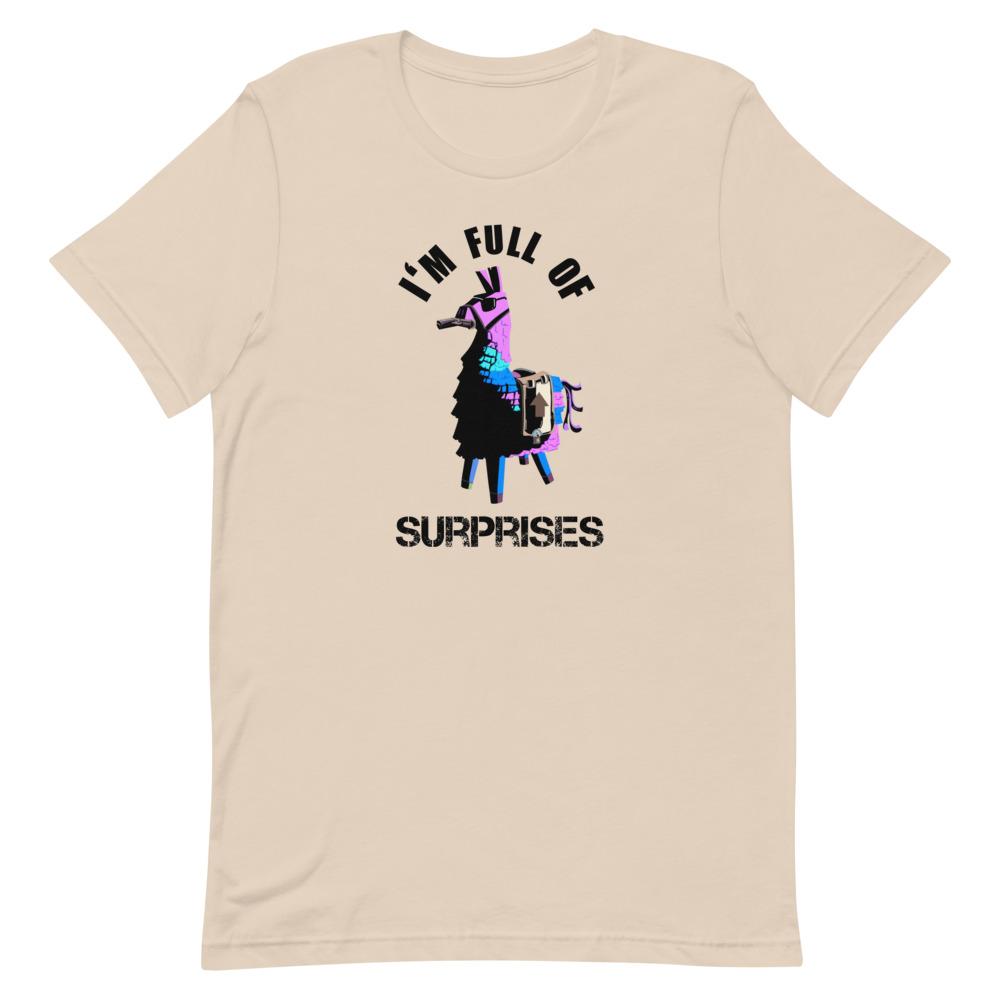 Full of Surprises | Short-Sleeve Unisex T-Shirt | Fortnite Threads and Thistles Inventory Soft Cream S