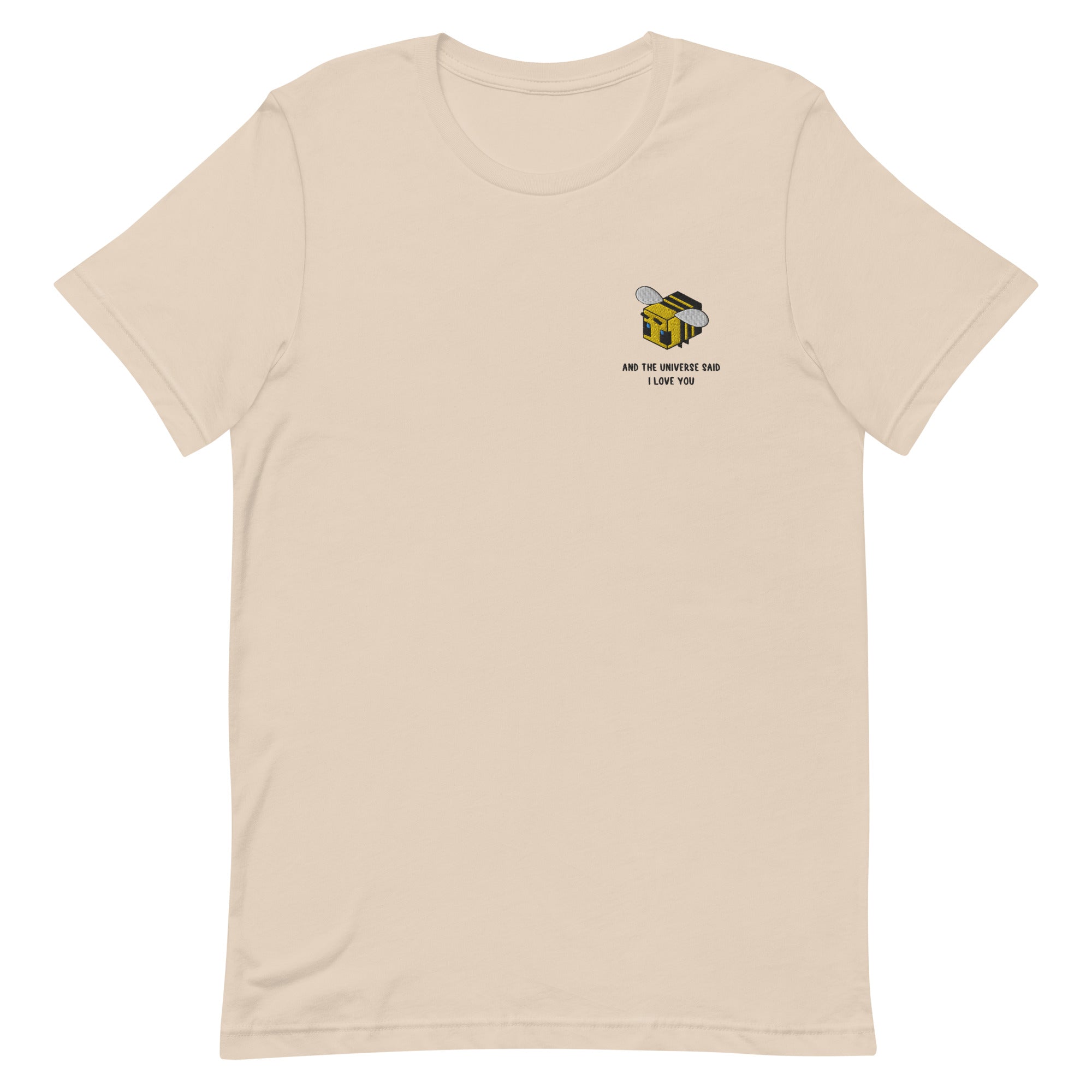 The Universe Said I Love You | Unisex t-shirt | Minecraft Threads and Thistles Inventory Soft Cream XS