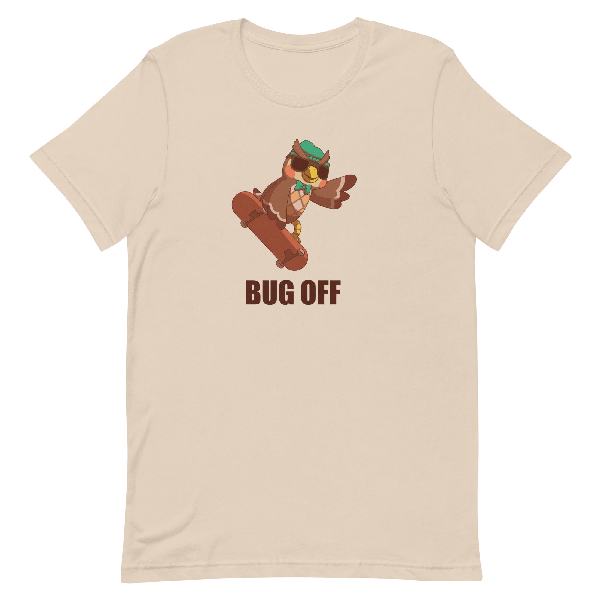 Bug Off | Unisex t-shirt | Animal Crossing Threads and Thistles Inventory Soft Cream XS
