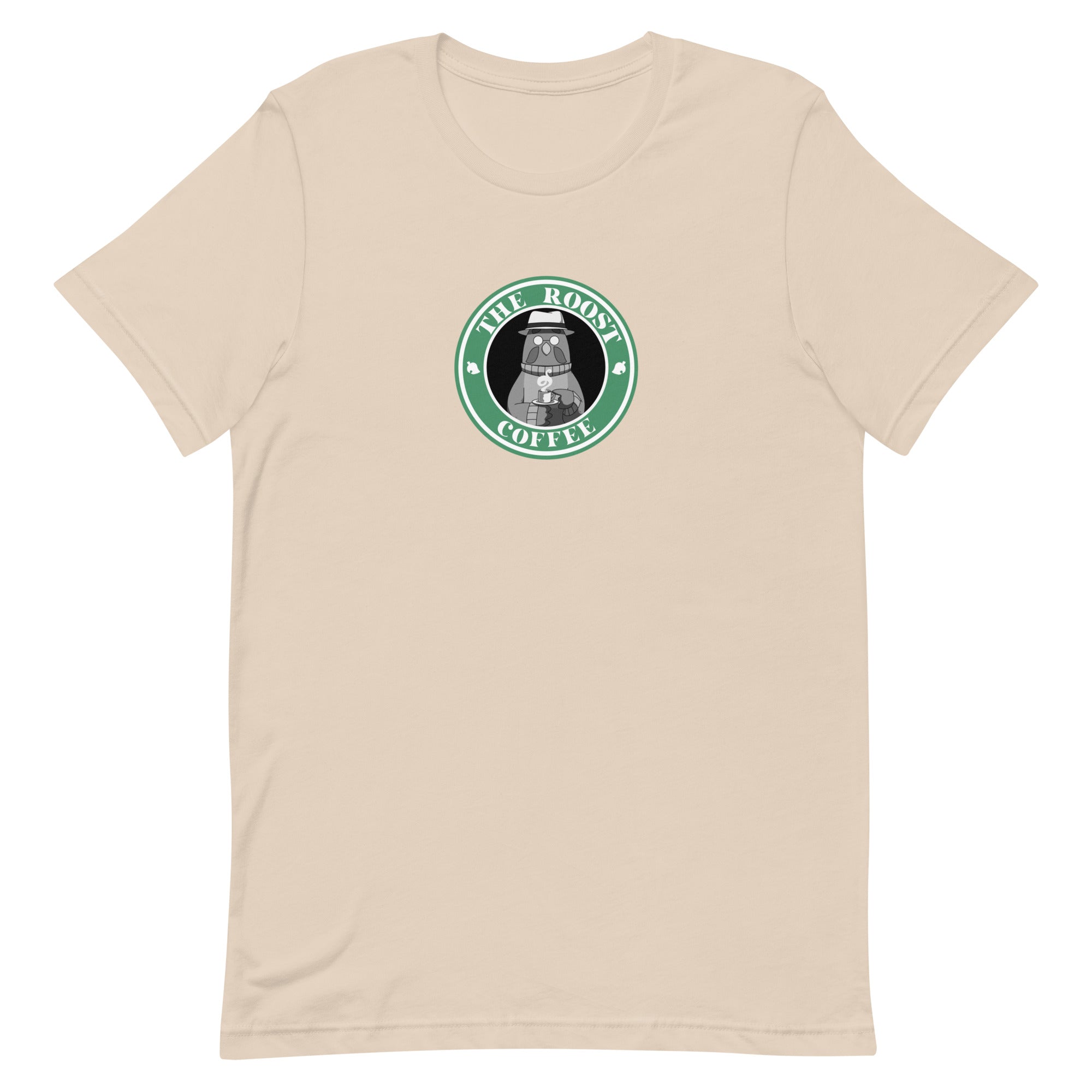 The Roost Coffee | Unisex t-shirt | Animal Crossing Threads and Thistles Inventory Soft Cream XS
