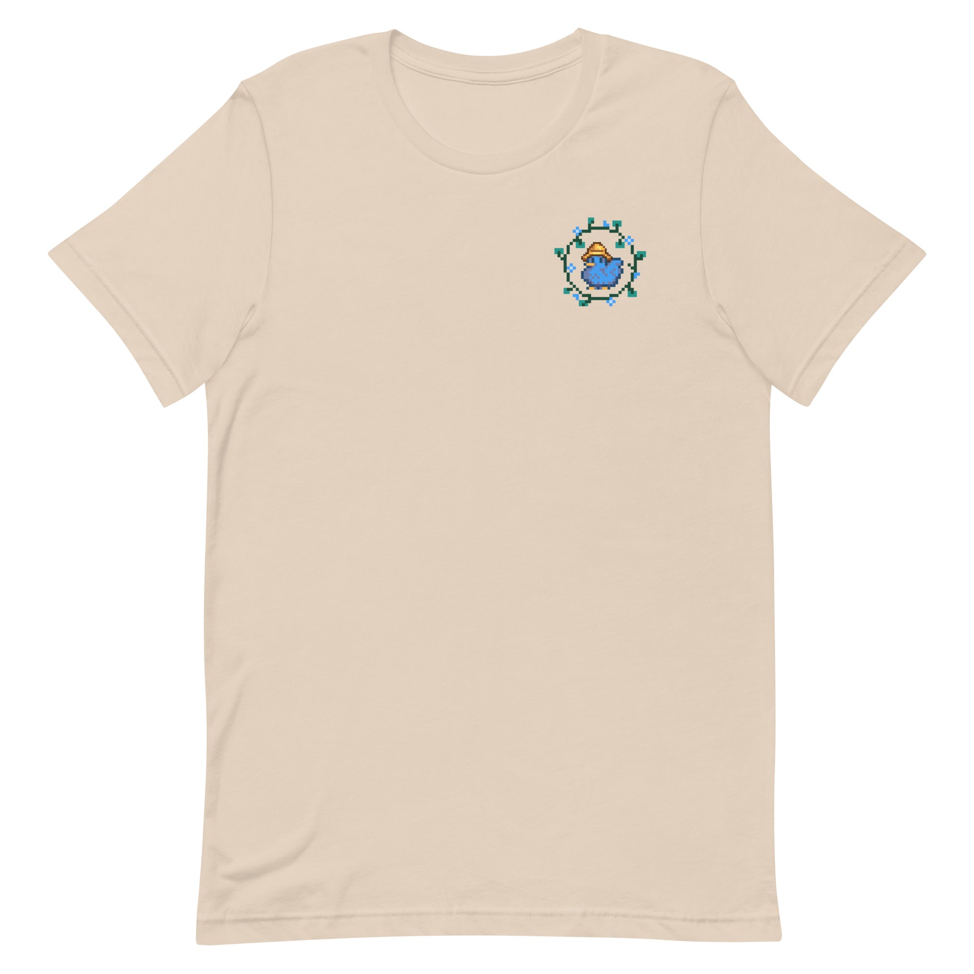 Blue Chicken | Unisex t-shirt | Stardew Valley Threads and Thistles Inventory Soft Cream XS