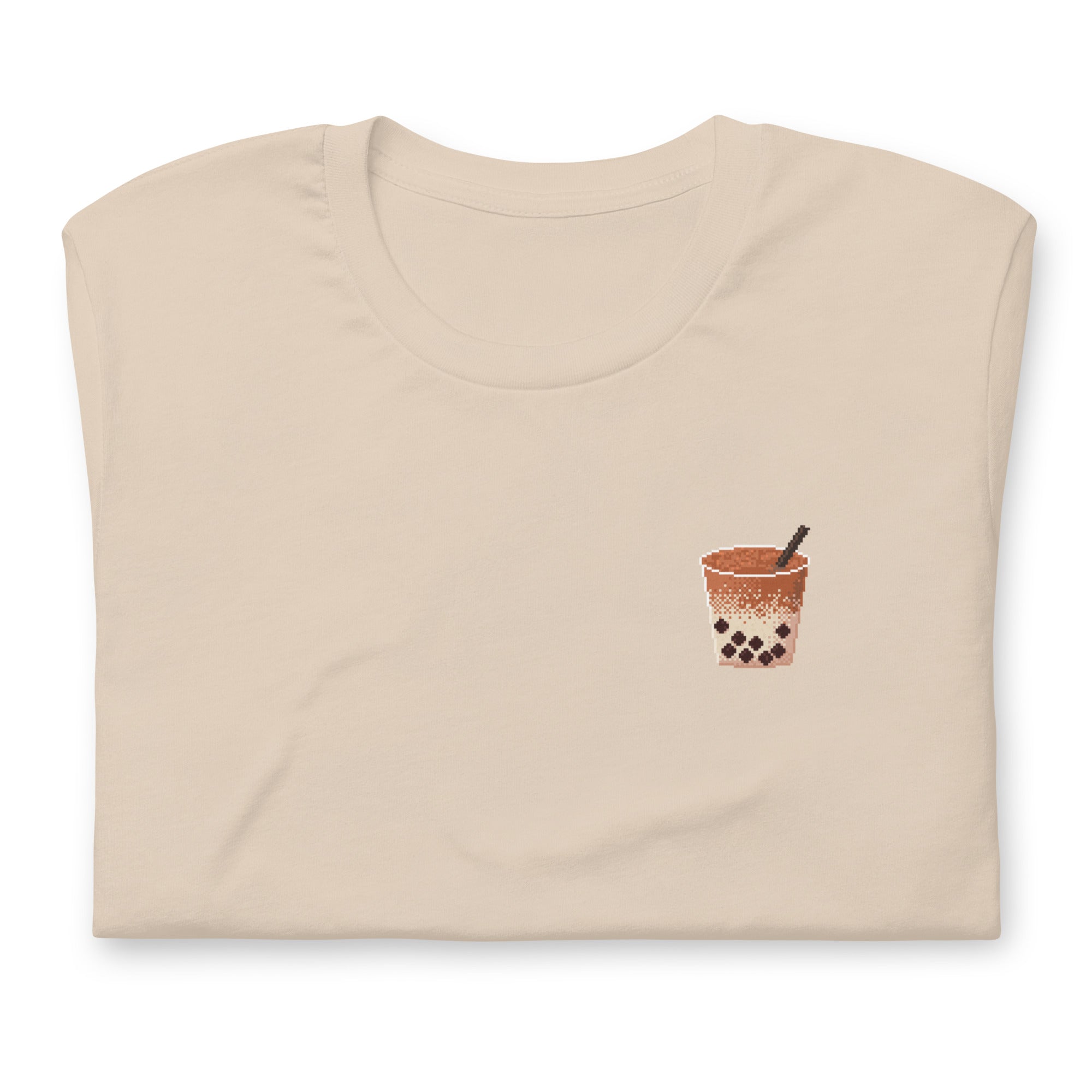 Pixel Boba | Unisex t-shirt | Cozy Gamer Threads and Thistles Inventory Soft Cream XS