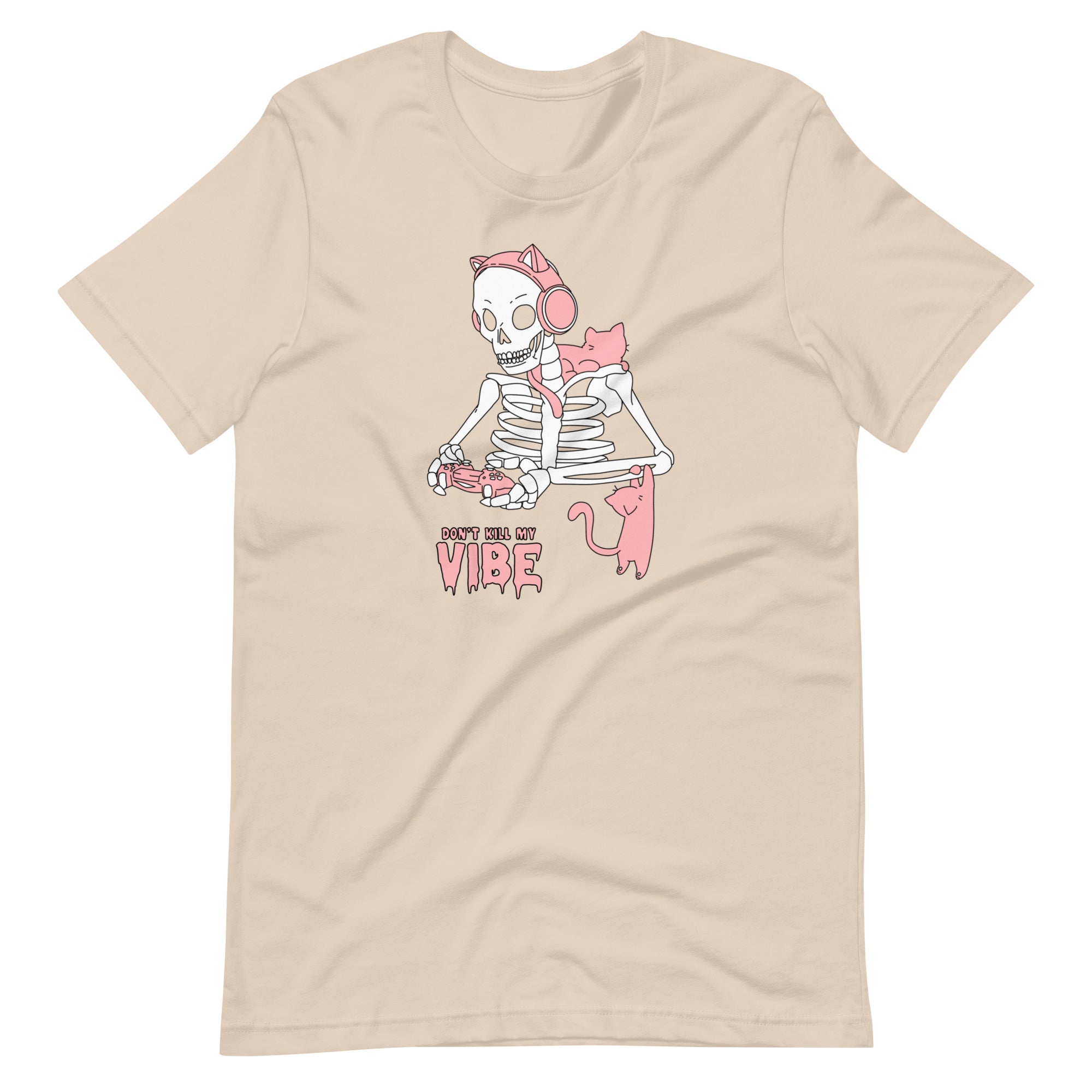 Don't Kill my Vibe | Fall Unisex t-shirt Threads & Thistles Inventory Soft Cream XS