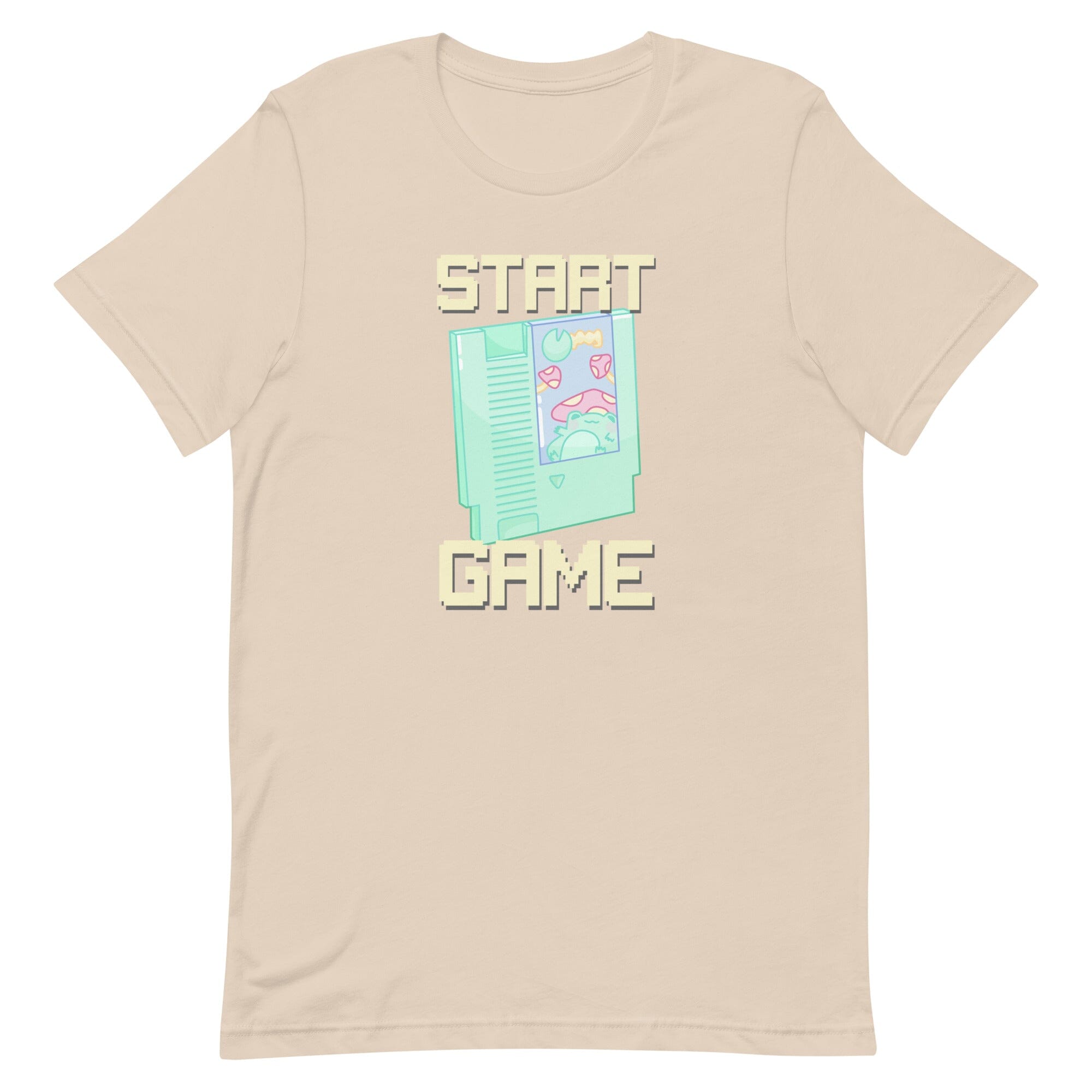 Start Game NES | Unisex t-shirt | Retro Gaming Threads & Thistles Inventory Soft Cream XS