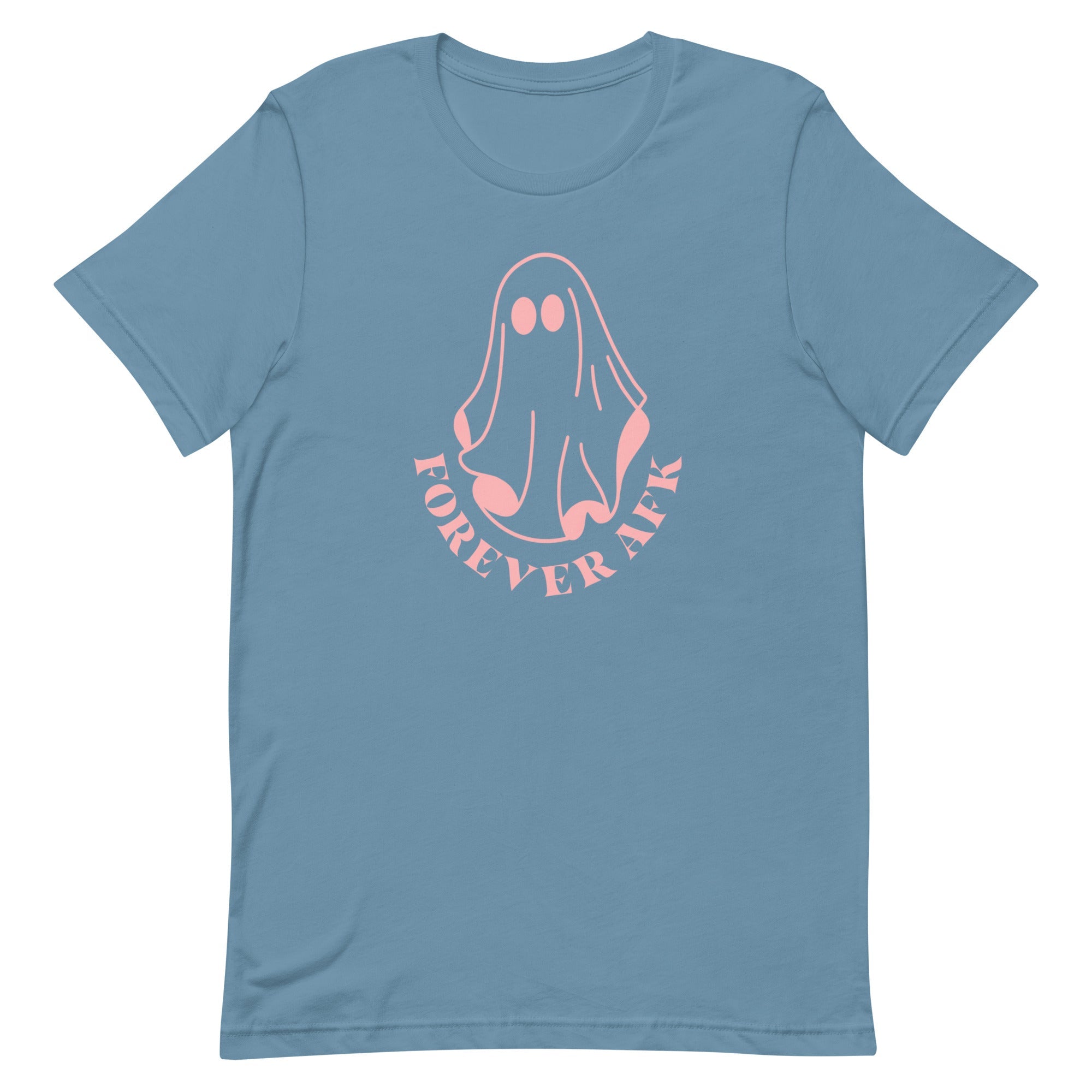 Forever AFK| Fall Unisex t-shirt Threads & Thistles Inventory Steel Blue S