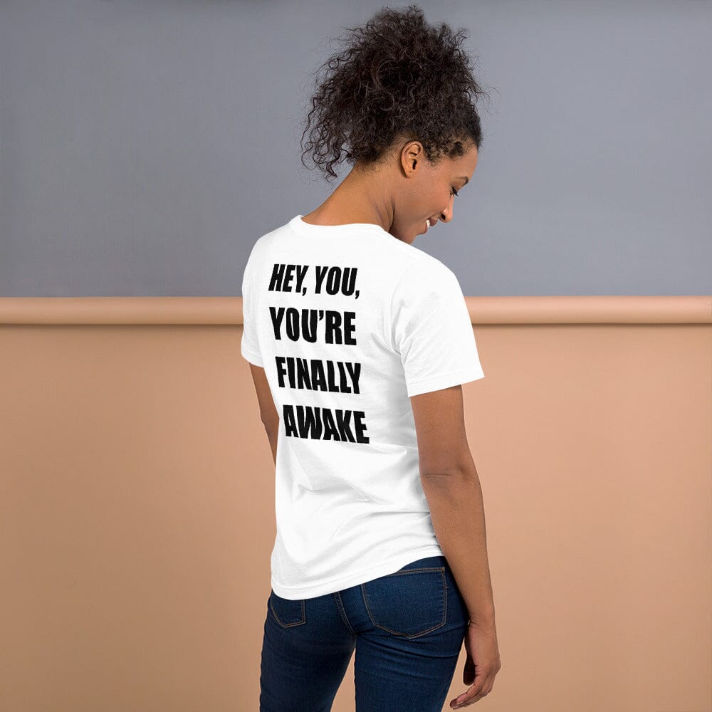 You're Finally Awake | Unisex t-shirt | Skyrim Threads & Thistles Inventory