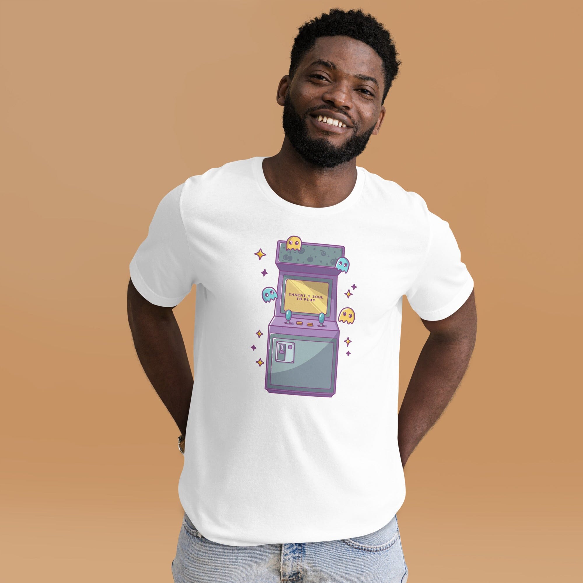 Insert 1 Soul to Play | Unisex t-shirt | Retro Gaming Threads & Thistles Inventory