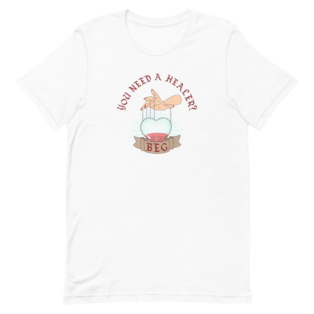 Beg | Short-Sleeve Unisex T-Shirt | FPS/TPS Threads and Thistles Inventory White XS